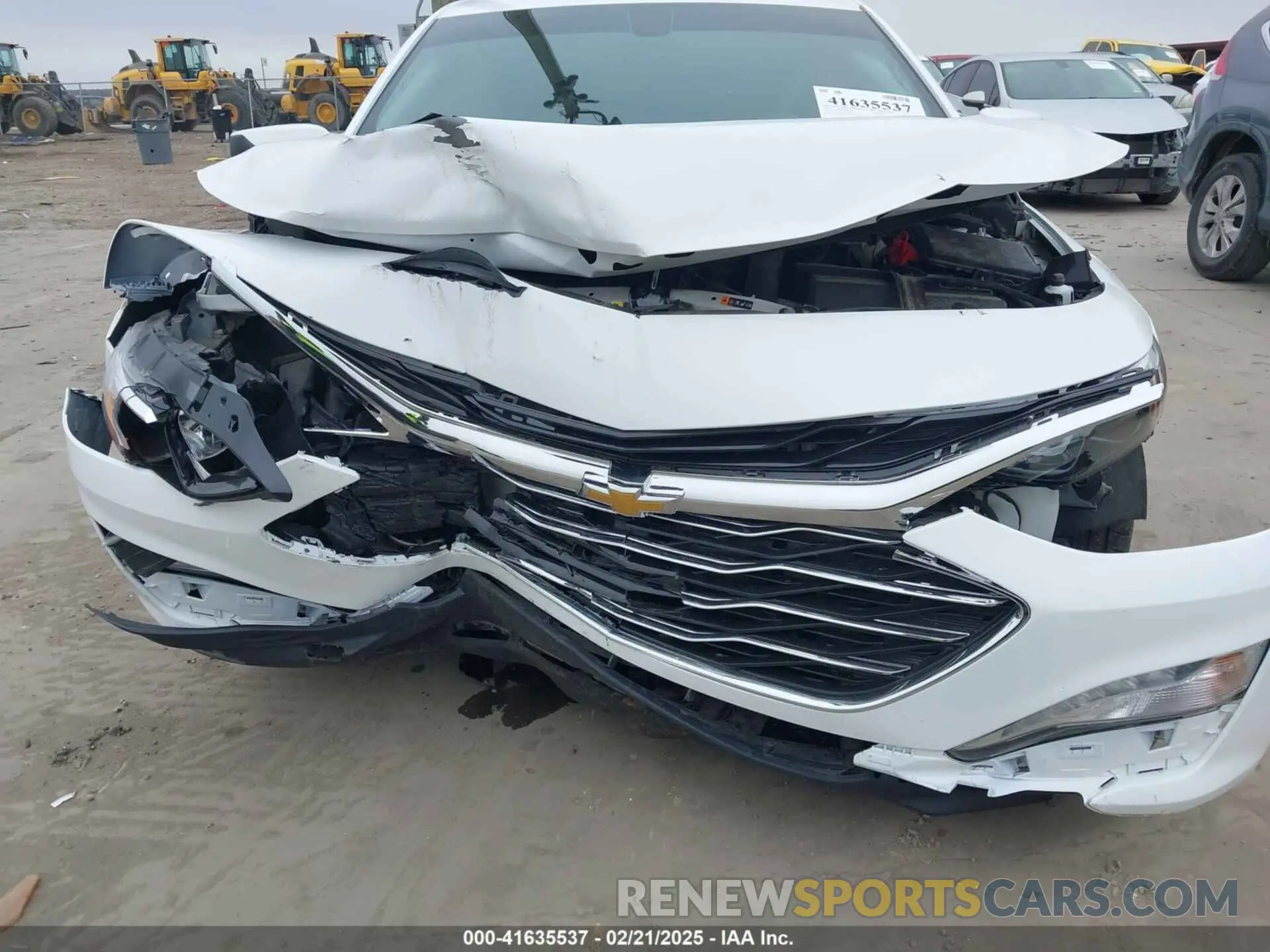 6 Photograph of a damaged car 1G1ZD5ST5MF045933 CHEVROLET MALIBU 2021