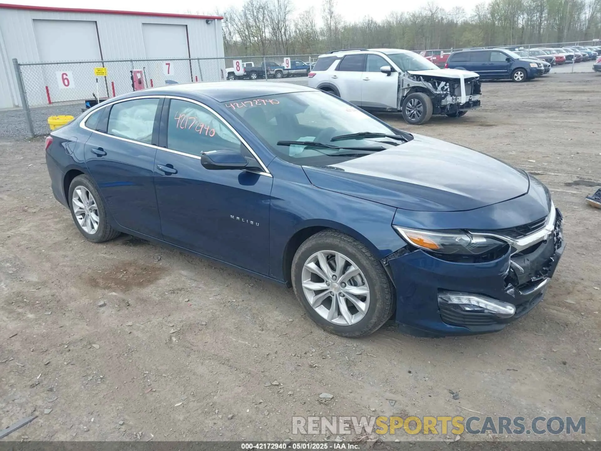 1 Photograph of a damaged car 1G1ZD5ST5MF059413 CHEVROLET MALIBU 2021