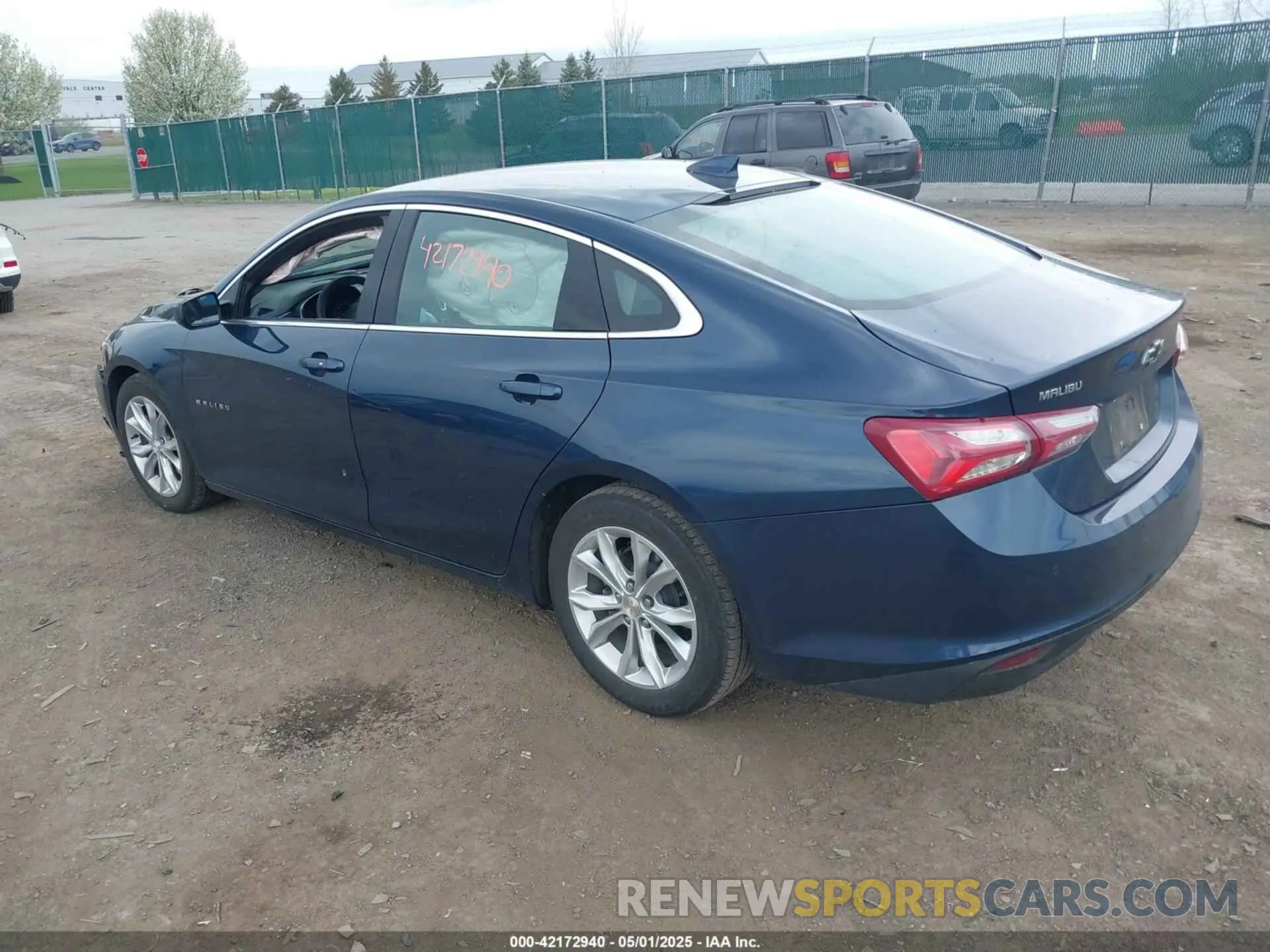 3 Photograph of a damaged car 1G1ZD5ST5MF059413 CHEVROLET MALIBU 2021