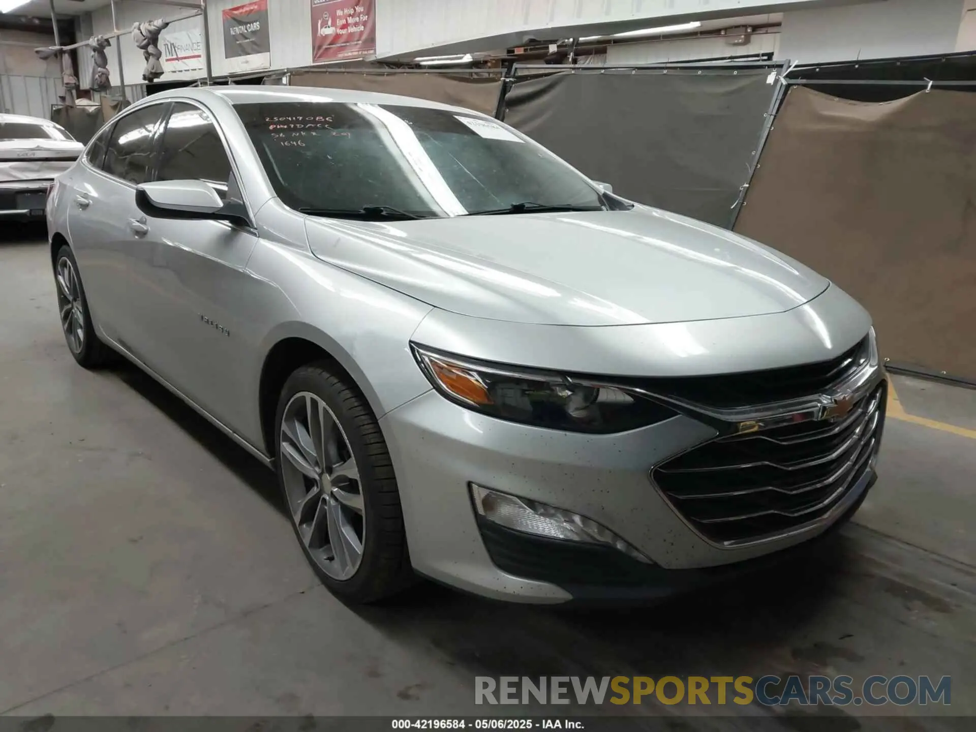 1 Photograph of a damaged car 1G1ZD5ST5MF061646 CHEVROLET MALIBU 2021