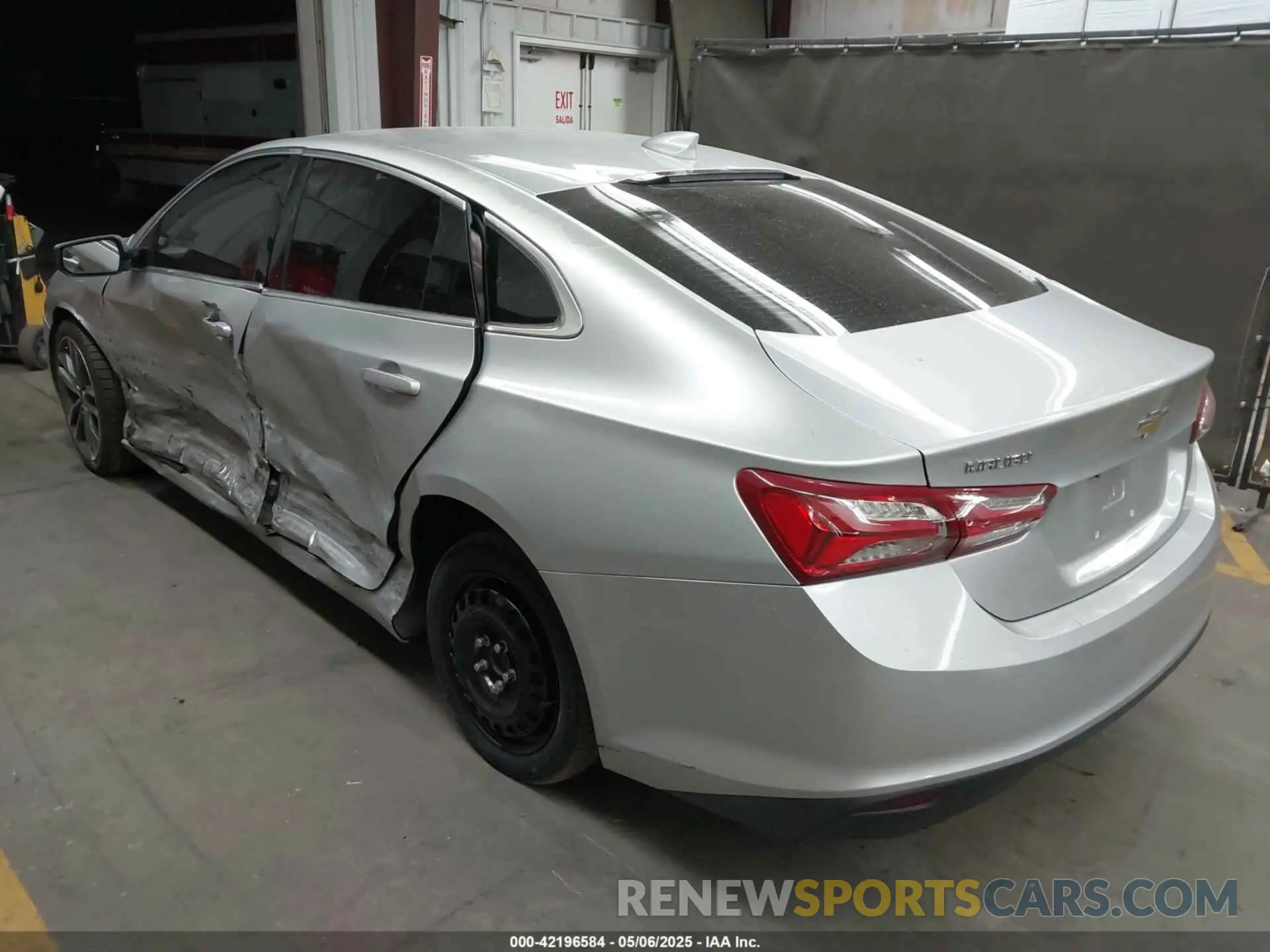 3 Photograph of a damaged car 1G1ZD5ST5MF061646 CHEVROLET MALIBU 2021