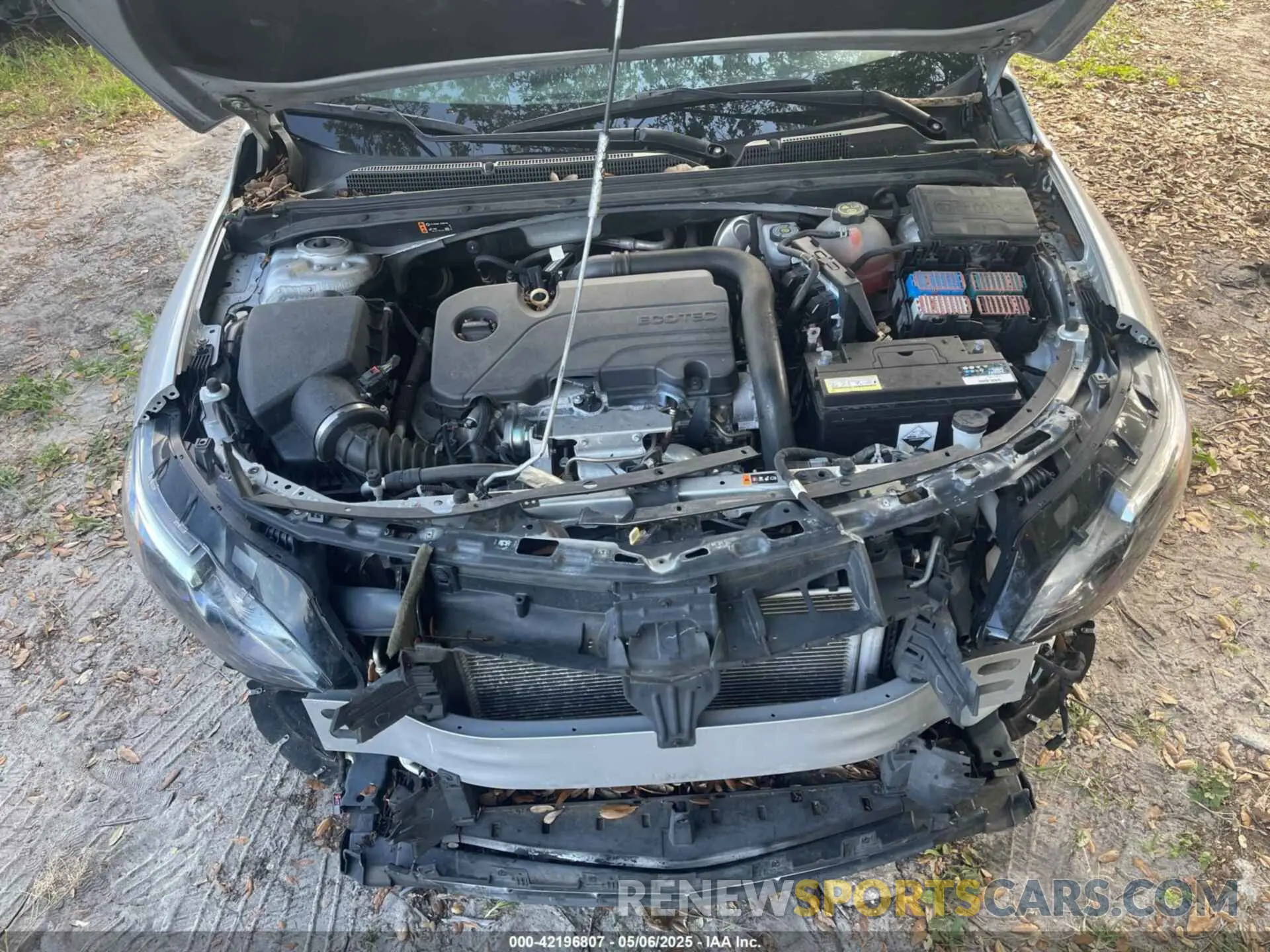 10 Photograph of a damaged car 1G1ZD5ST5MF062652 CHEVROLET MALIBU 2021
