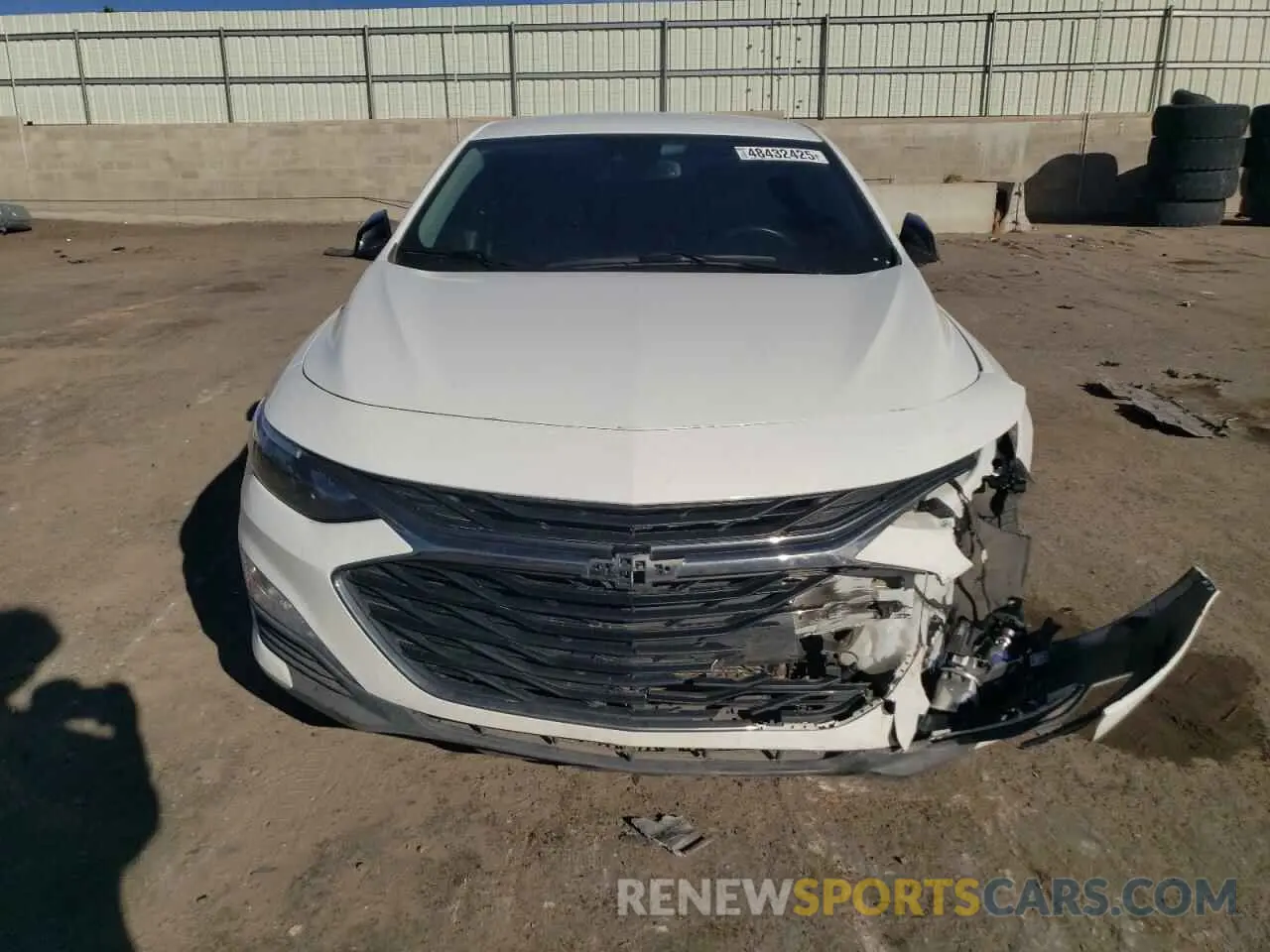 5 Photograph of a damaged car 1G1ZD5ST5MF062909 CHEVROLET MALIBU 2021