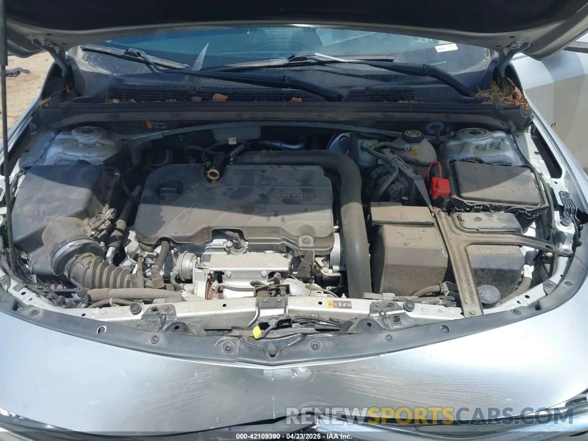 10 Photograph of a damaged car 1G1ZD5ST5MF066796 CHEVROLET MALIBU 2021