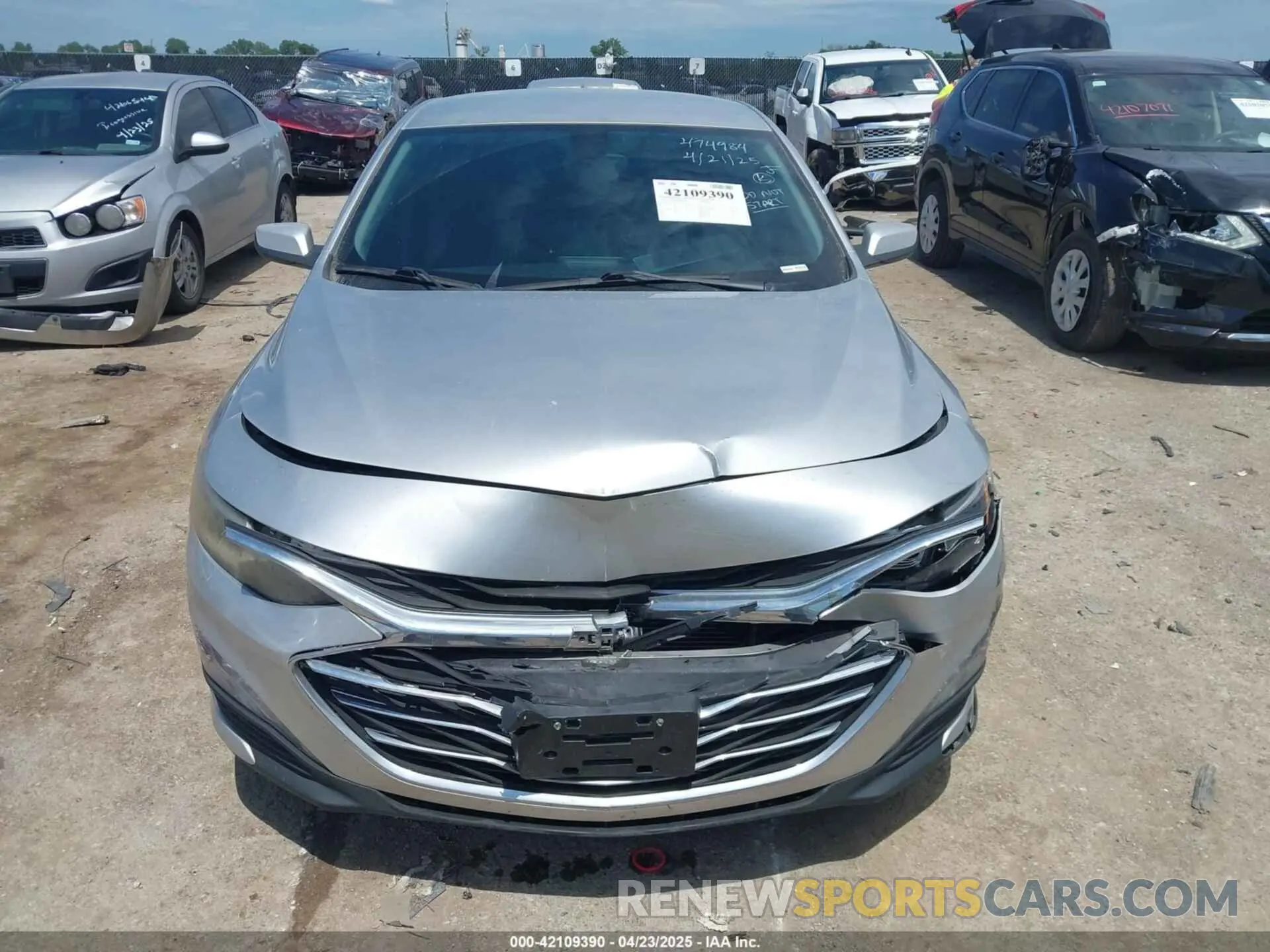 12 Photograph of a damaged car 1G1ZD5ST5MF066796 CHEVROLET MALIBU 2021