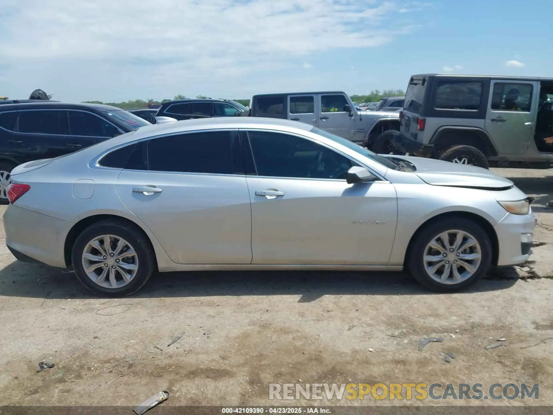 13 Photograph of a damaged car 1G1ZD5ST5MF066796 CHEVROLET MALIBU 2021