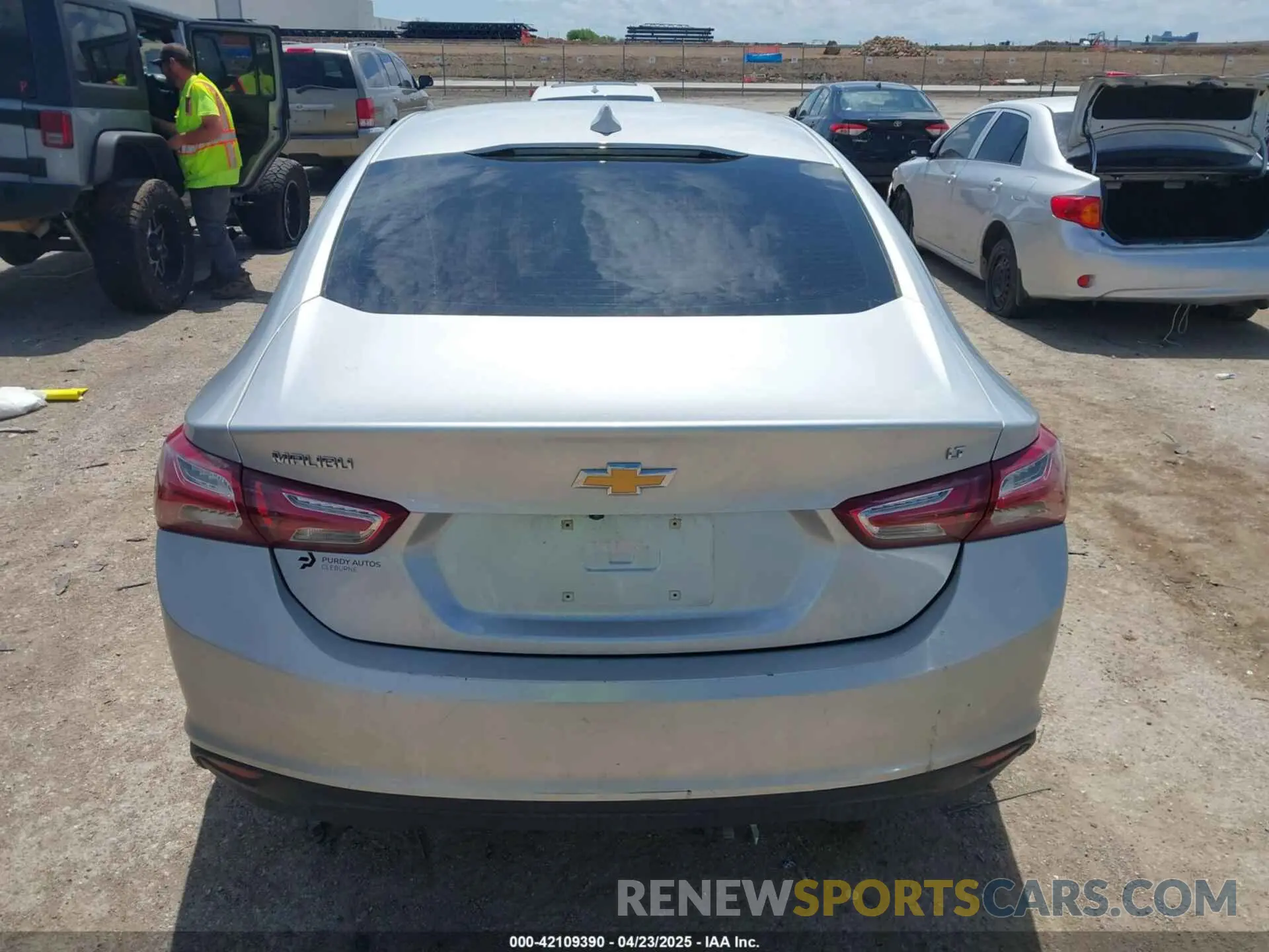 16 Photograph of a damaged car 1G1ZD5ST5MF066796 CHEVROLET MALIBU 2021
