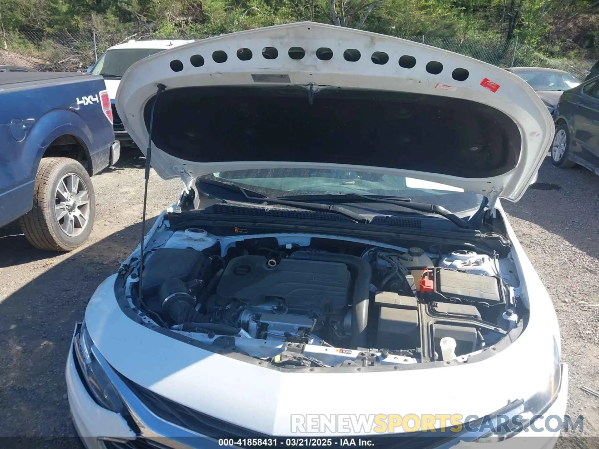 10 Photograph of a damaged car 1G1ZD5ST5MF071268 CHEVROLET MALIBU 2021