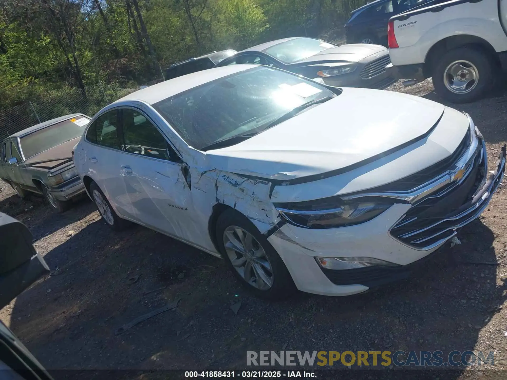 13 Photograph of a damaged car 1G1ZD5ST5MF071268 CHEVROLET MALIBU 2021