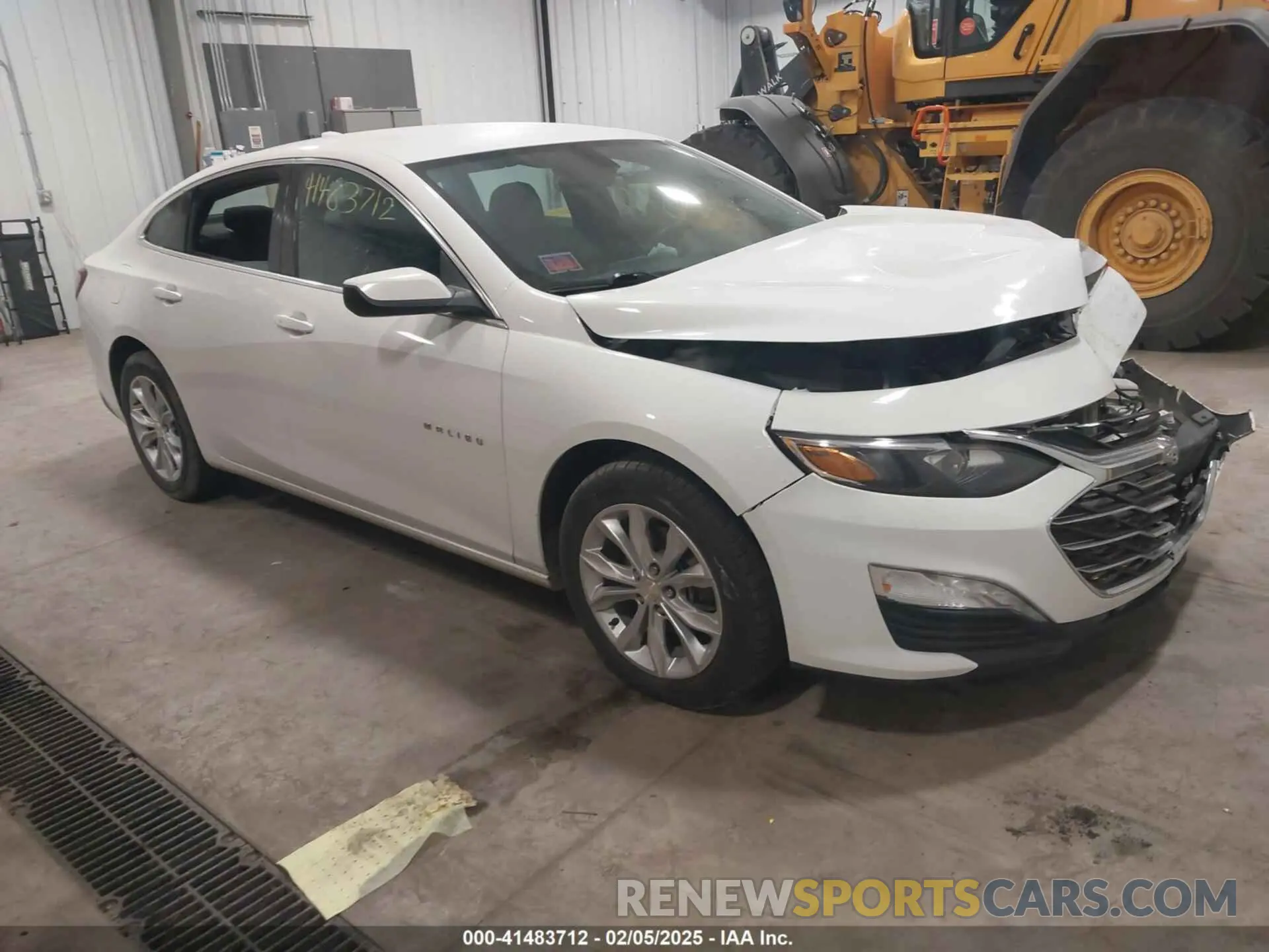 1 Photograph of a damaged car 1G1ZD5ST5MF078012 CHEVROLET MALIBU 2021