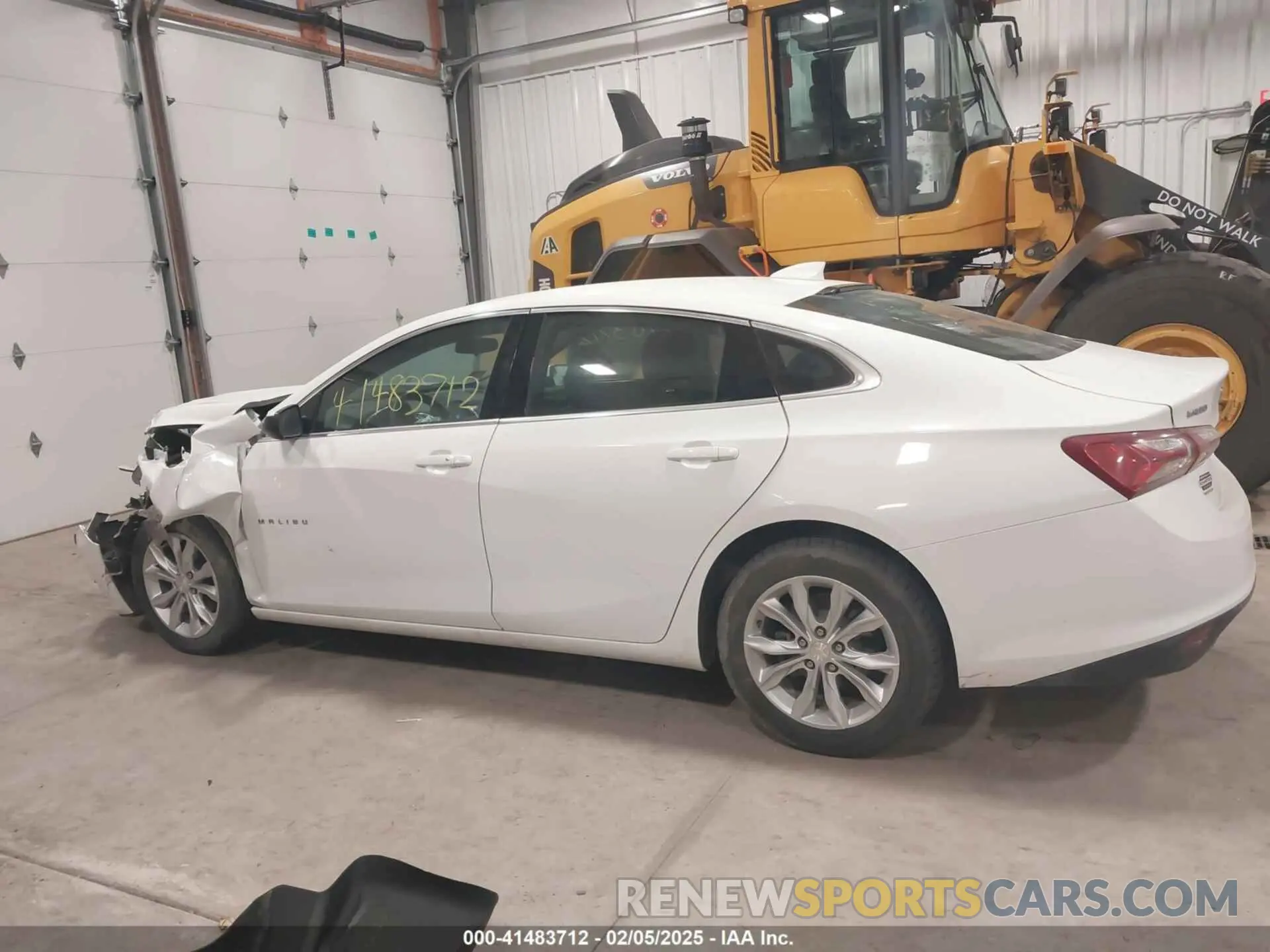 14 Photograph of a damaged car 1G1ZD5ST5MF078012 CHEVROLET MALIBU 2021