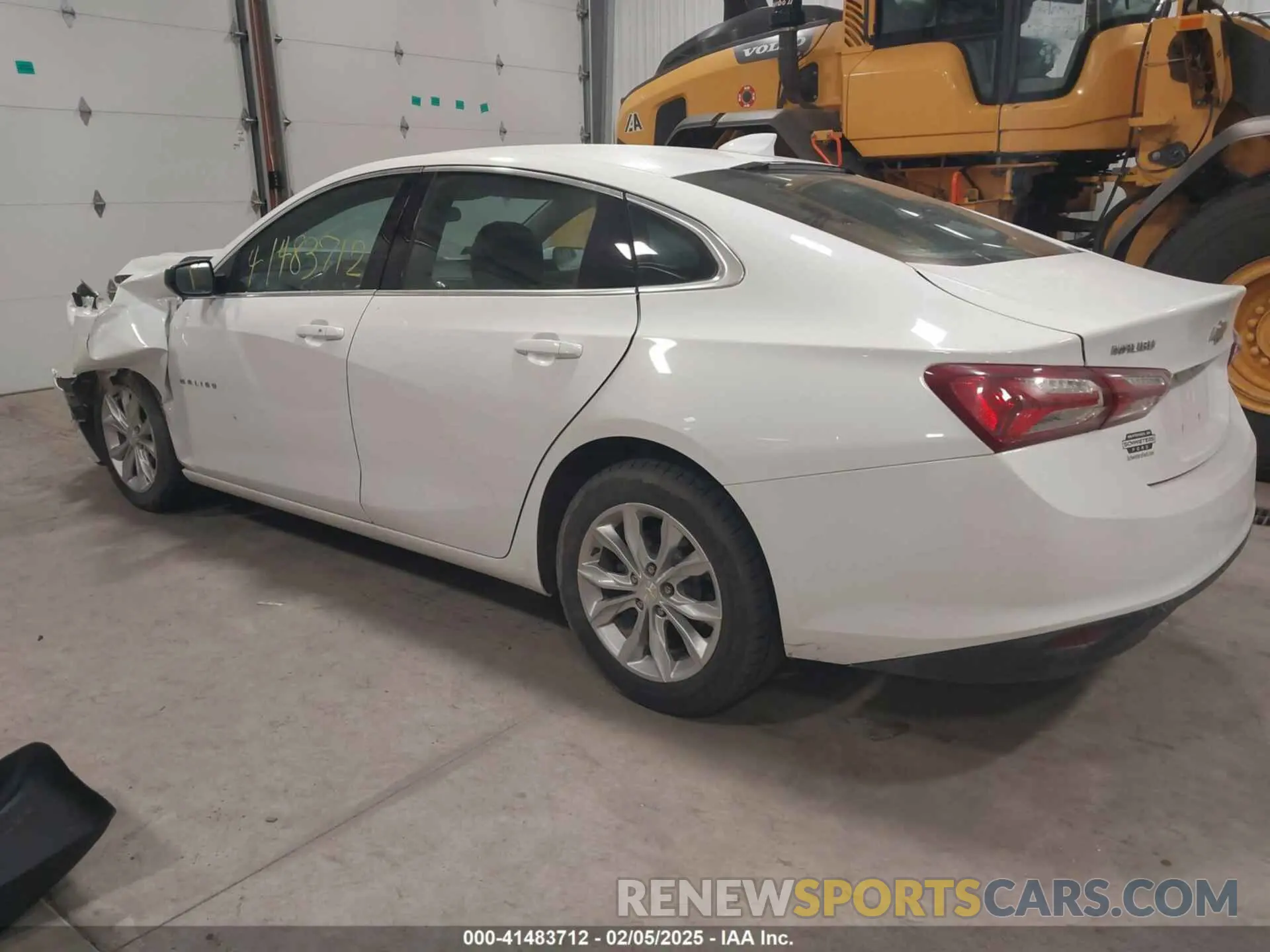 3 Photograph of a damaged car 1G1ZD5ST5MF078012 CHEVROLET MALIBU 2021