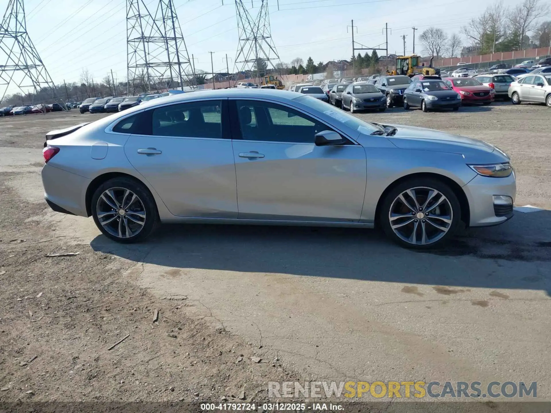 14 Photograph of a damaged car 1G1ZD5ST5MF078043 CHEVROLET MALIBU 2021