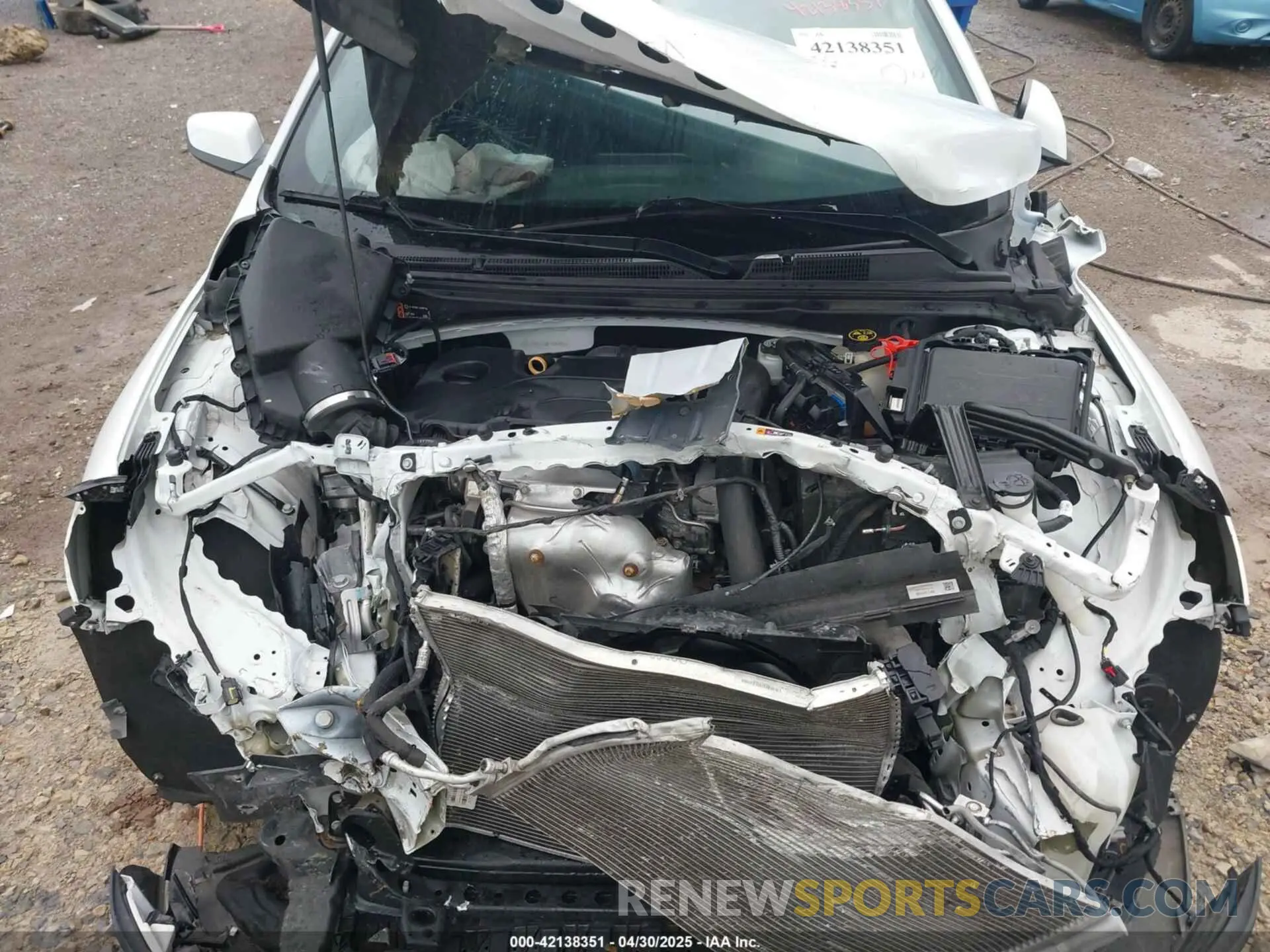 10 Photograph of a damaged car 1G1ZD5ST5MF086465 CHEVROLET MALIBU 2021