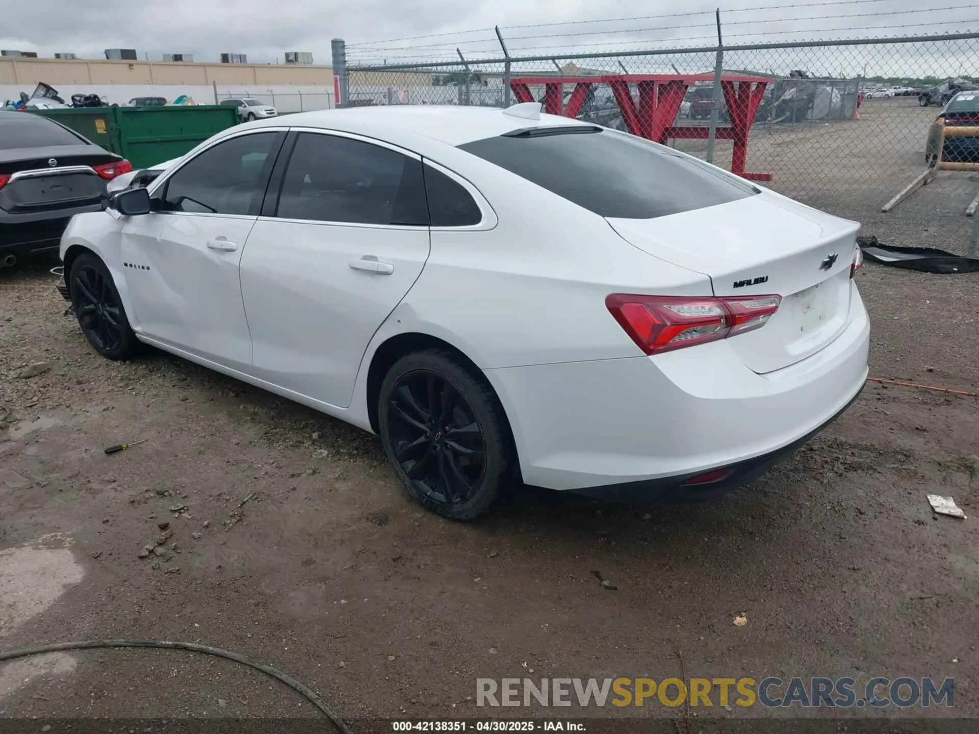 3 Photograph of a damaged car 1G1ZD5ST5MF086465 CHEVROLET MALIBU 2021