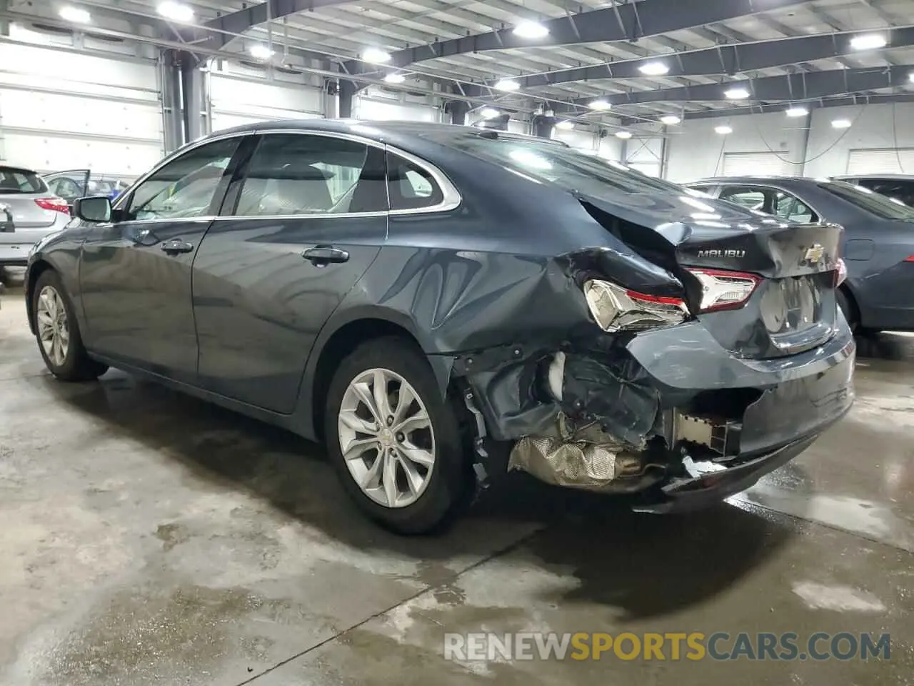 2 Photograph of a damaged car 1G1ZD5ST6MF003142 CHEVROLET MALIBU 2021