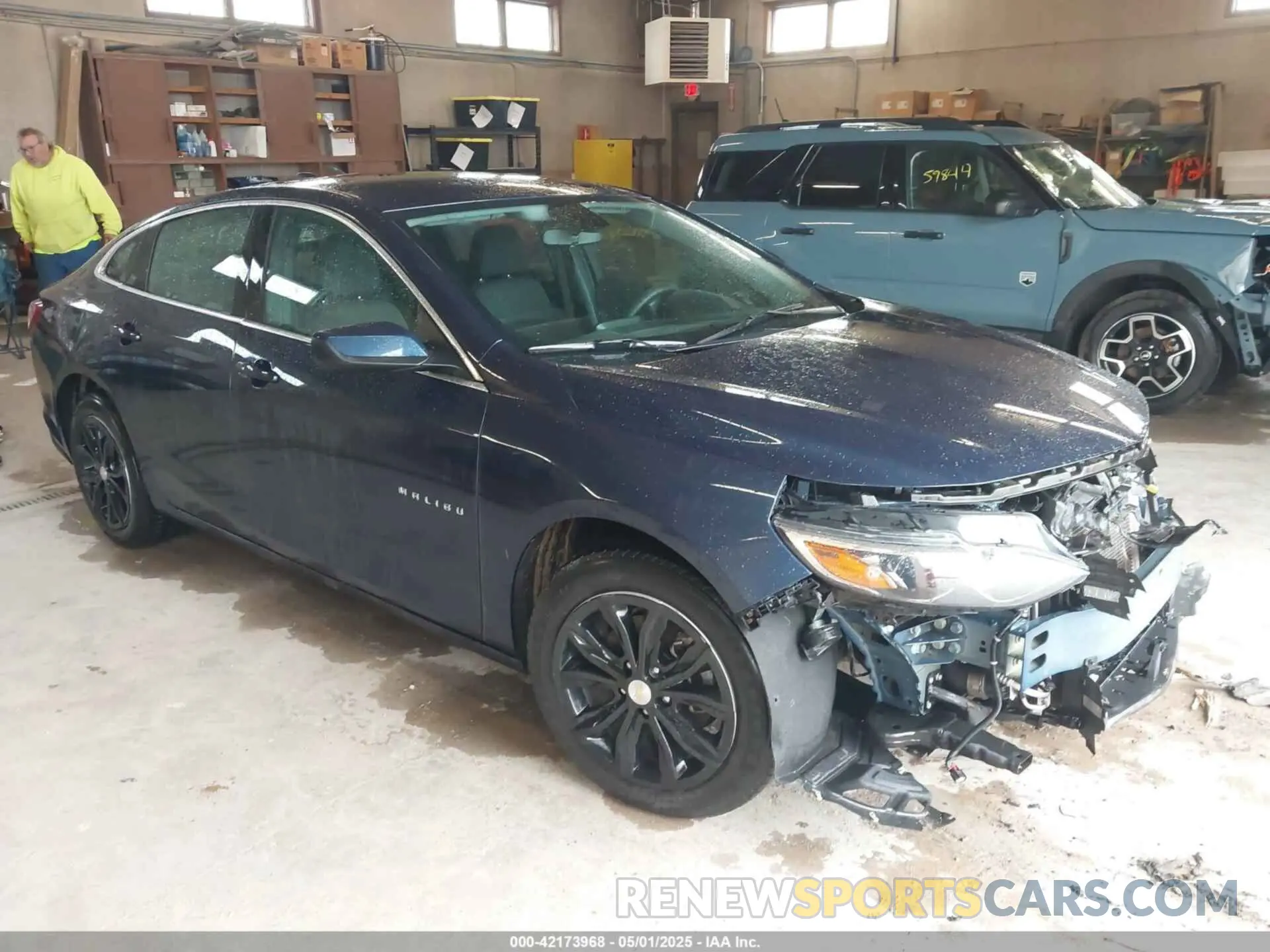 1 Photograph of a damaged car 1G1ZD5ST6MF003562 CHEVROLET MALIBU 2021