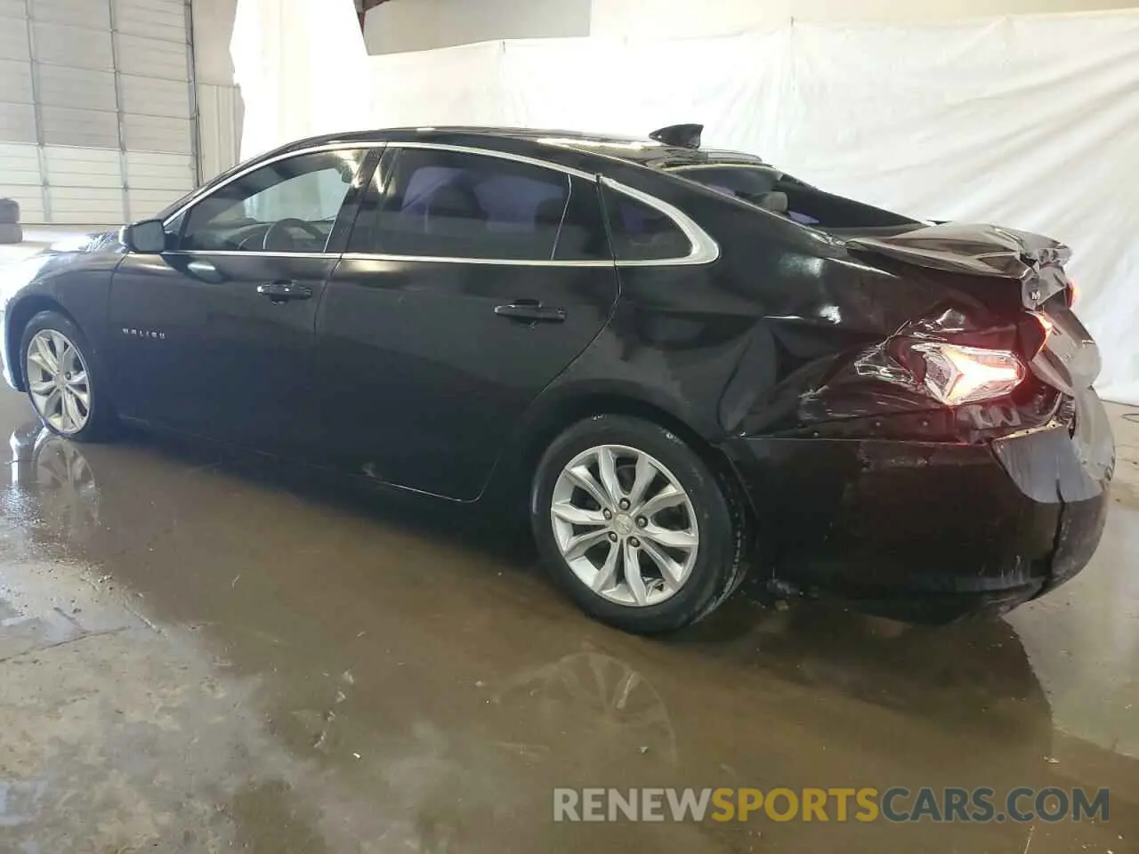 2 Photograph of a damaged car 1G1ZD5ST6MF012293 CHEVROLET MALIBU 2021