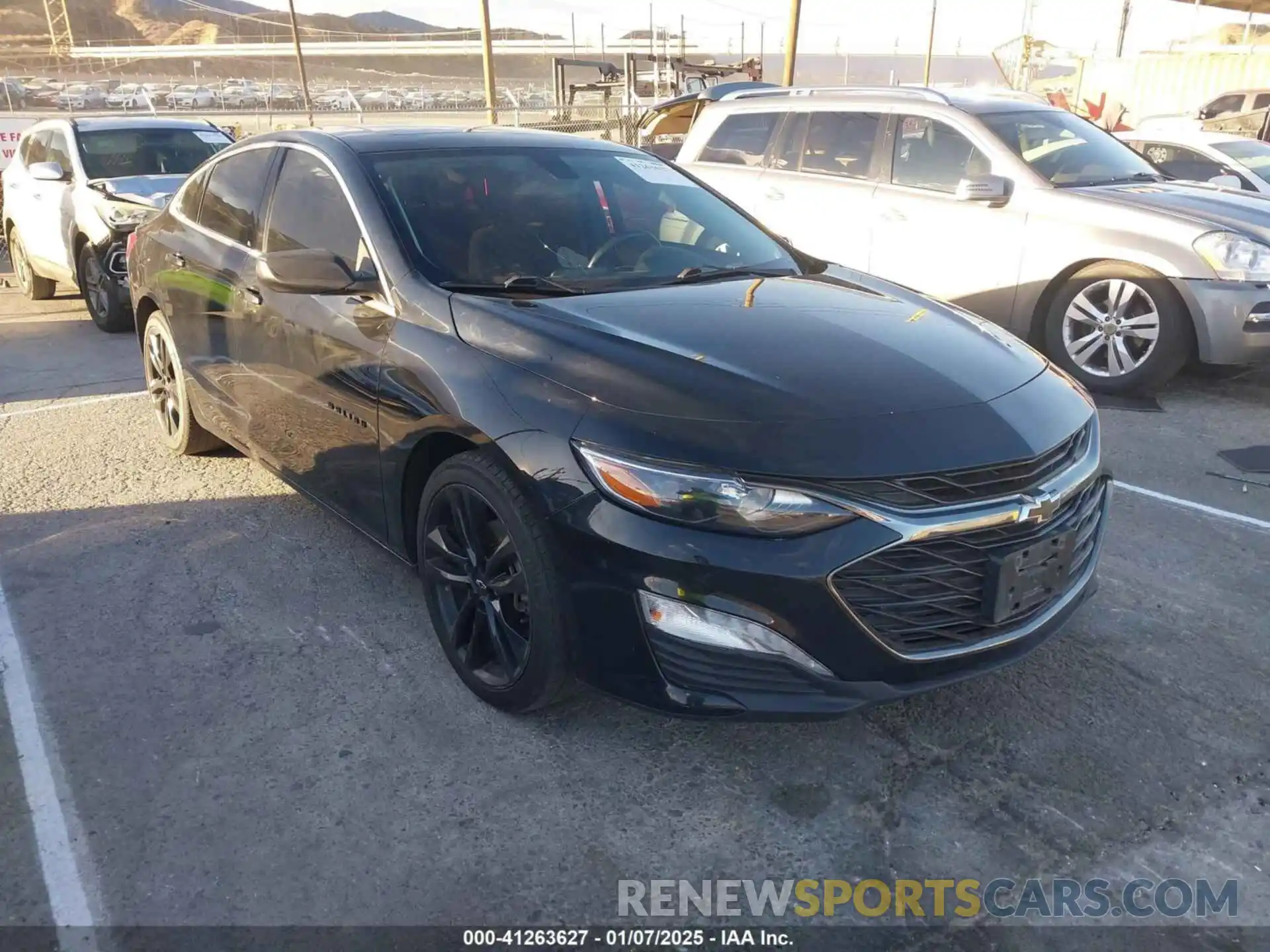 1 Photograph of a damaged car 1G1ZD5ST6MF026033 CHEVROLET MALIBU 2021