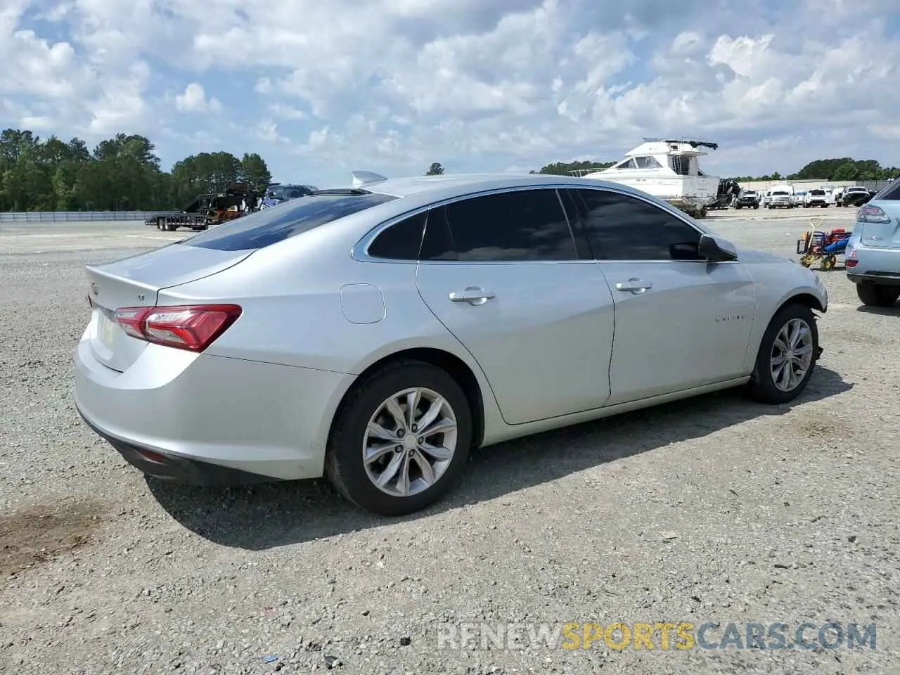 3 Photograph of a damaged car 1G1ZD5ST6MF027313 CHEVROLET MALIBU 2021