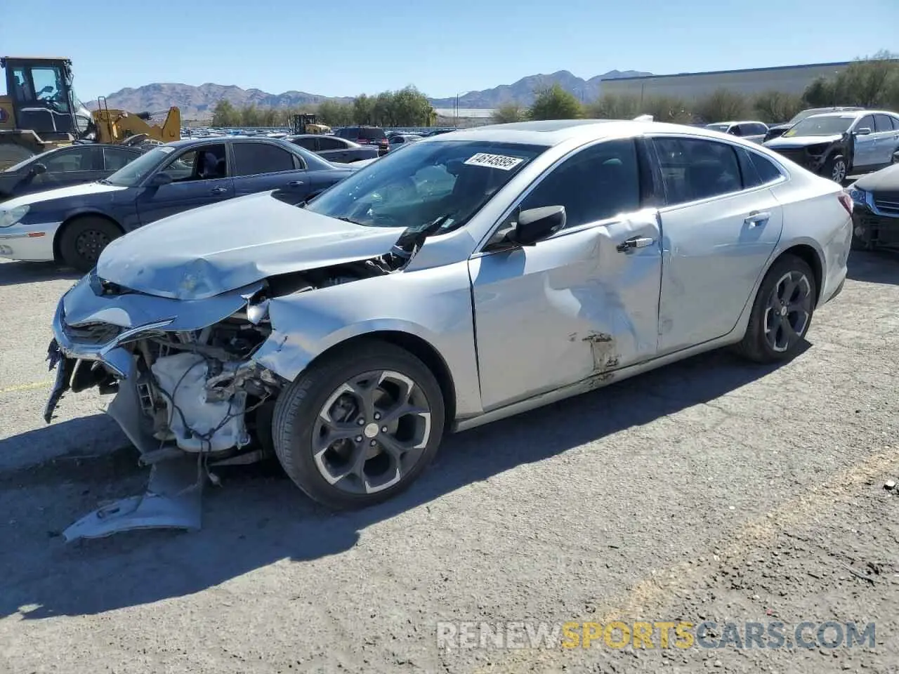 1 Photograph of a damaged car 1G1ZD5ST6MF030289 CHEVROLET MALIBU 2021