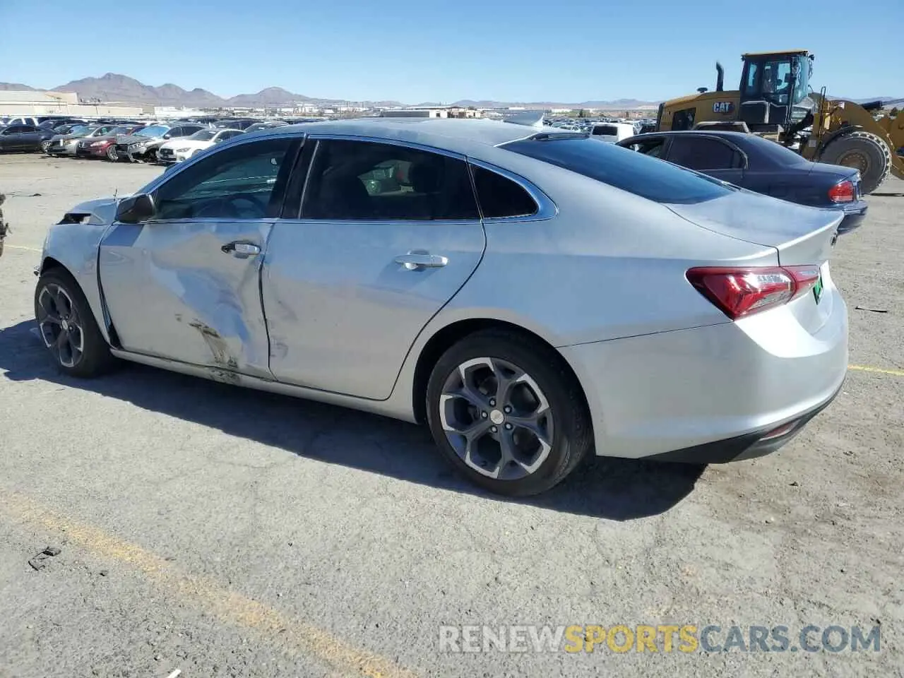 2 Photograph of a damaged car 1G1ZD5ST6MF030289 CHEVROLET MALIBU 2021