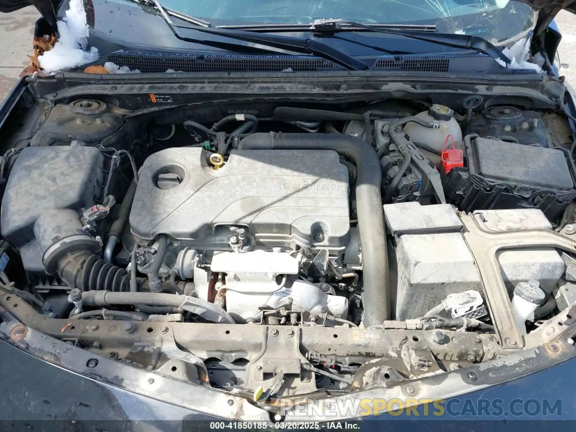 10 Photograph of a damaged car 1G1ZD5ST6MF048422 CHEVROLET MALIBU 2021