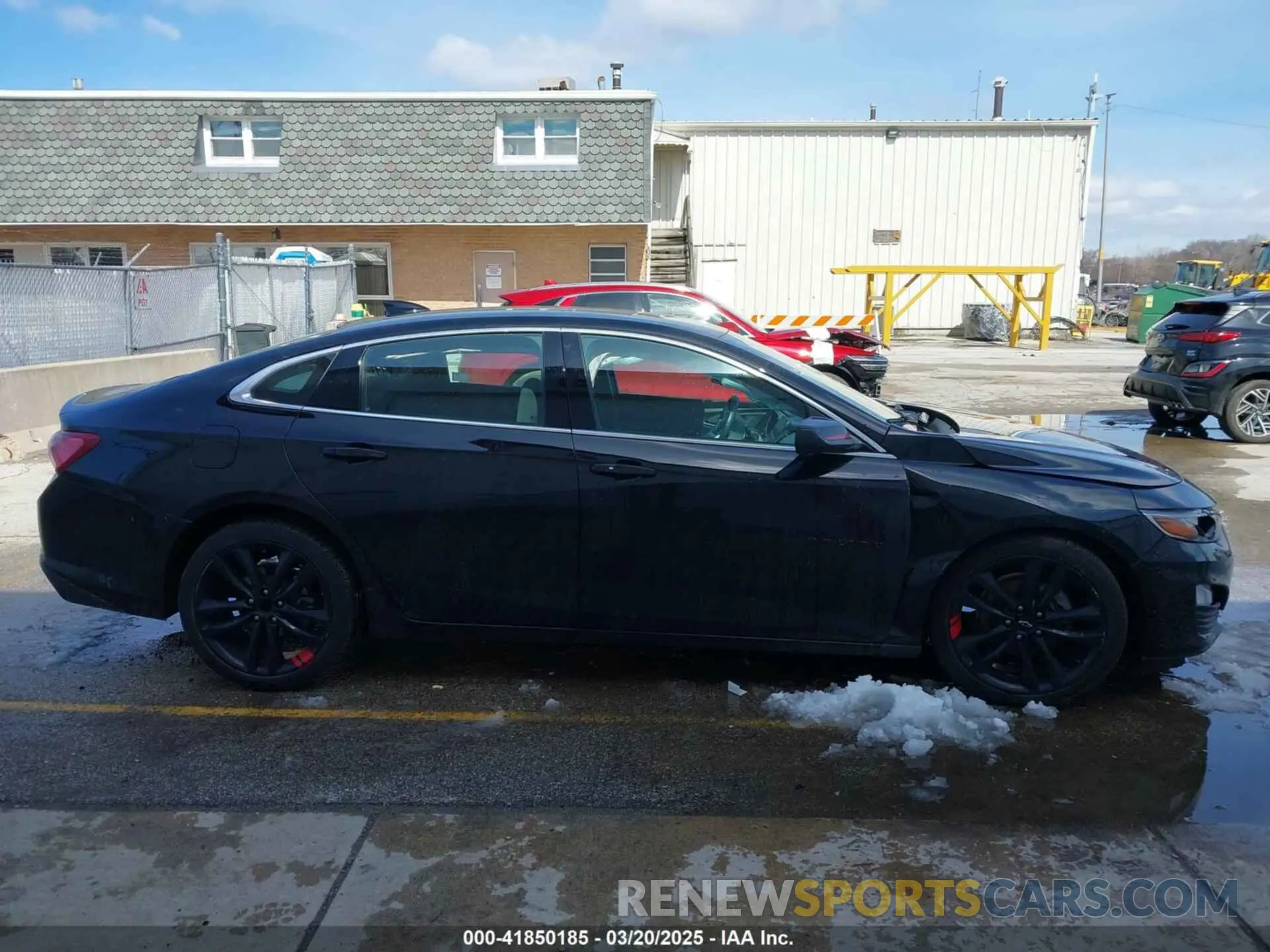 13 Photograph of a damaged car 1G1ZD5ST6MF048422 CHEVROLET MALIBU 2021
