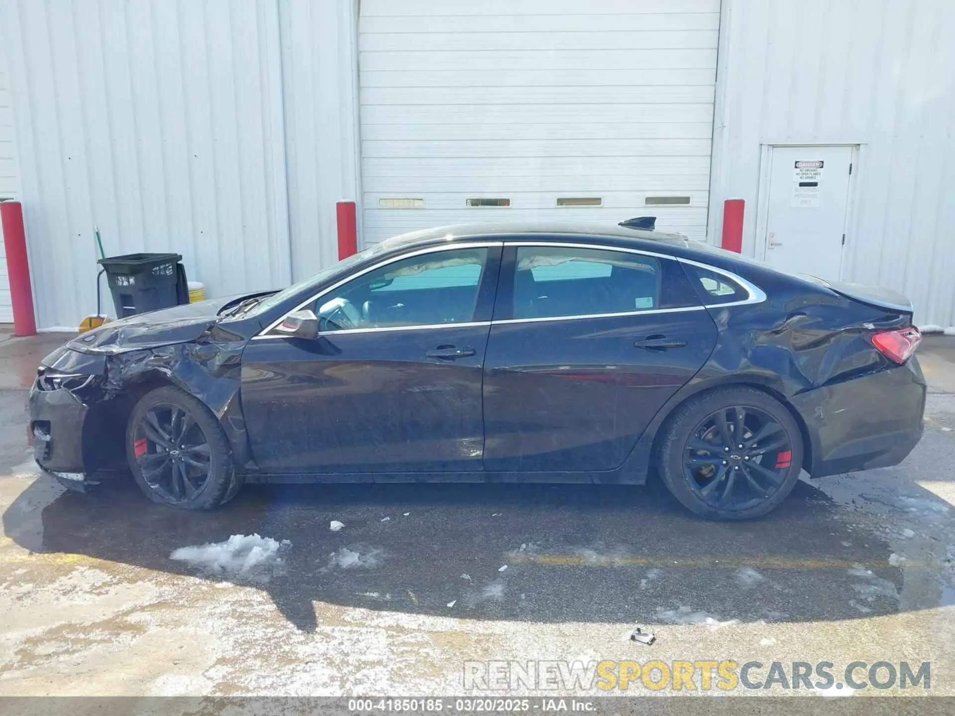 14 Photograph of a damaged car 1G1ZD5ST6MF048422 CHEVROLET MALIBU 2021