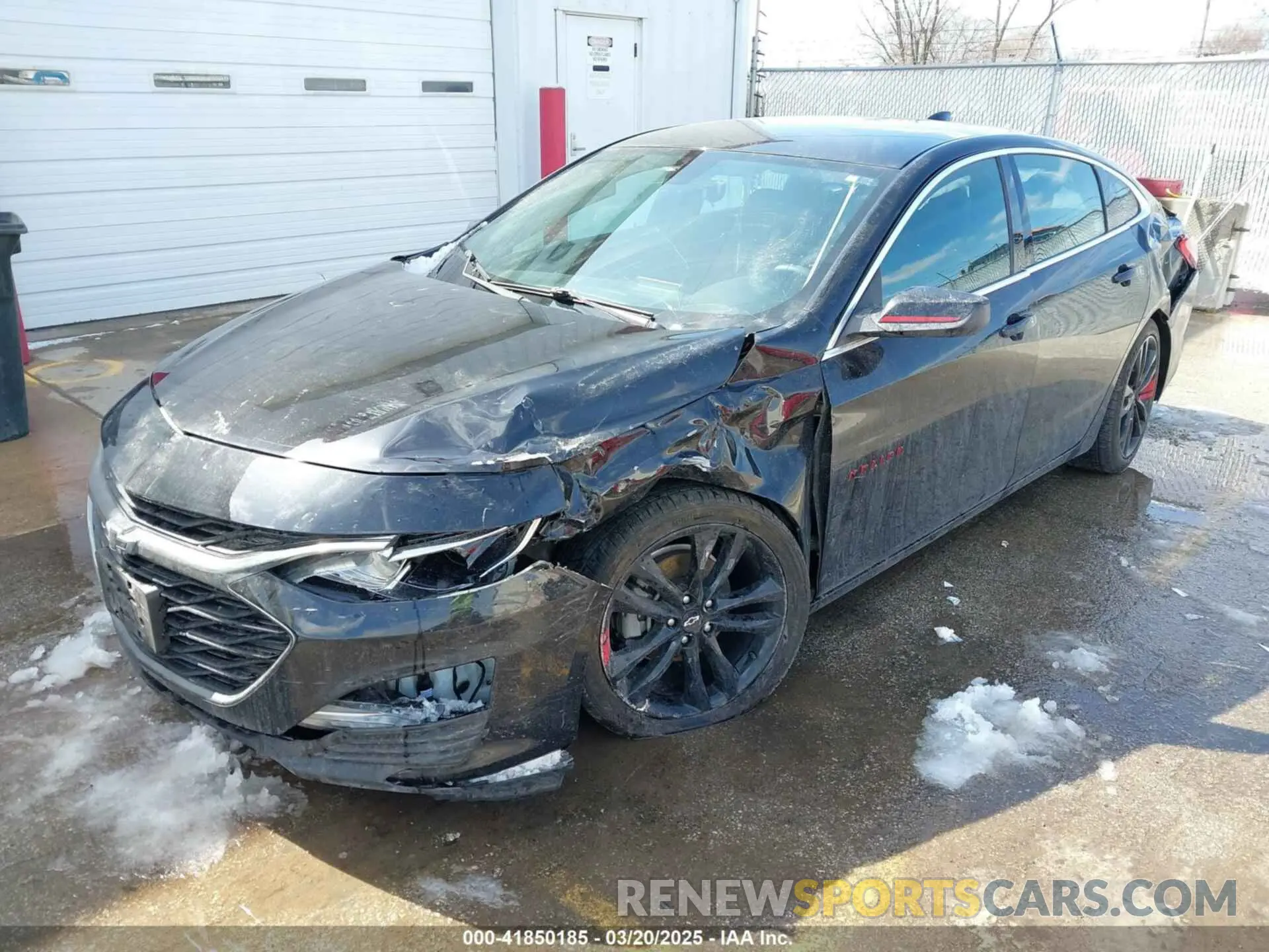 2 Photograph of a damaged car 1G1ZD5ST6MF048422 CHEVROLET MALIBU 2021