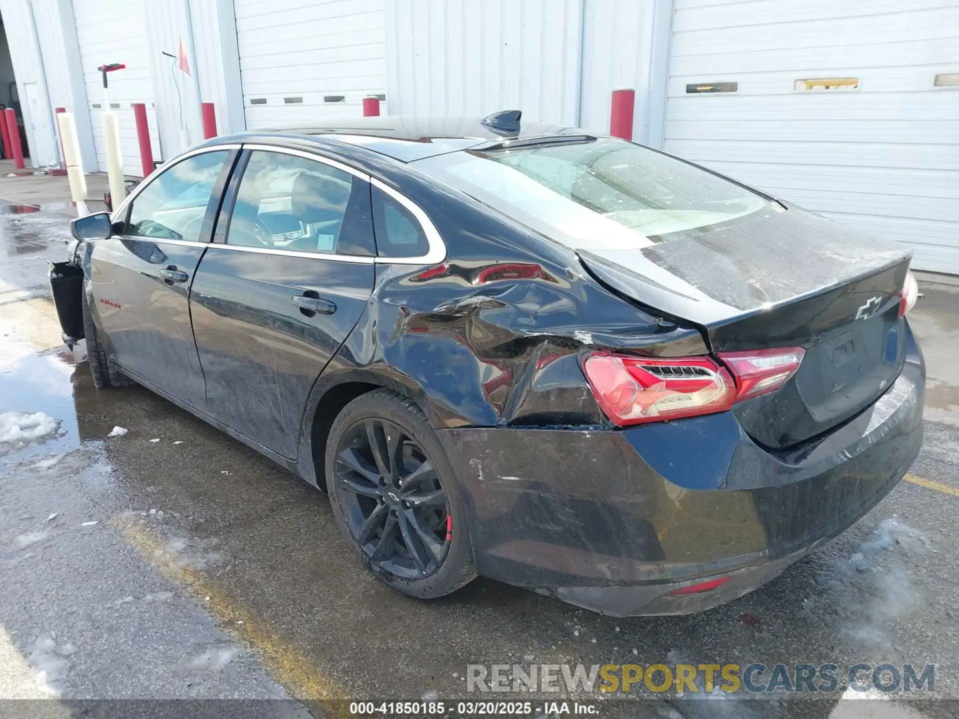 3 Photograph of a damaged car 1G1ZD5ST6MF048422 CHEVROLET MALIBU 2021