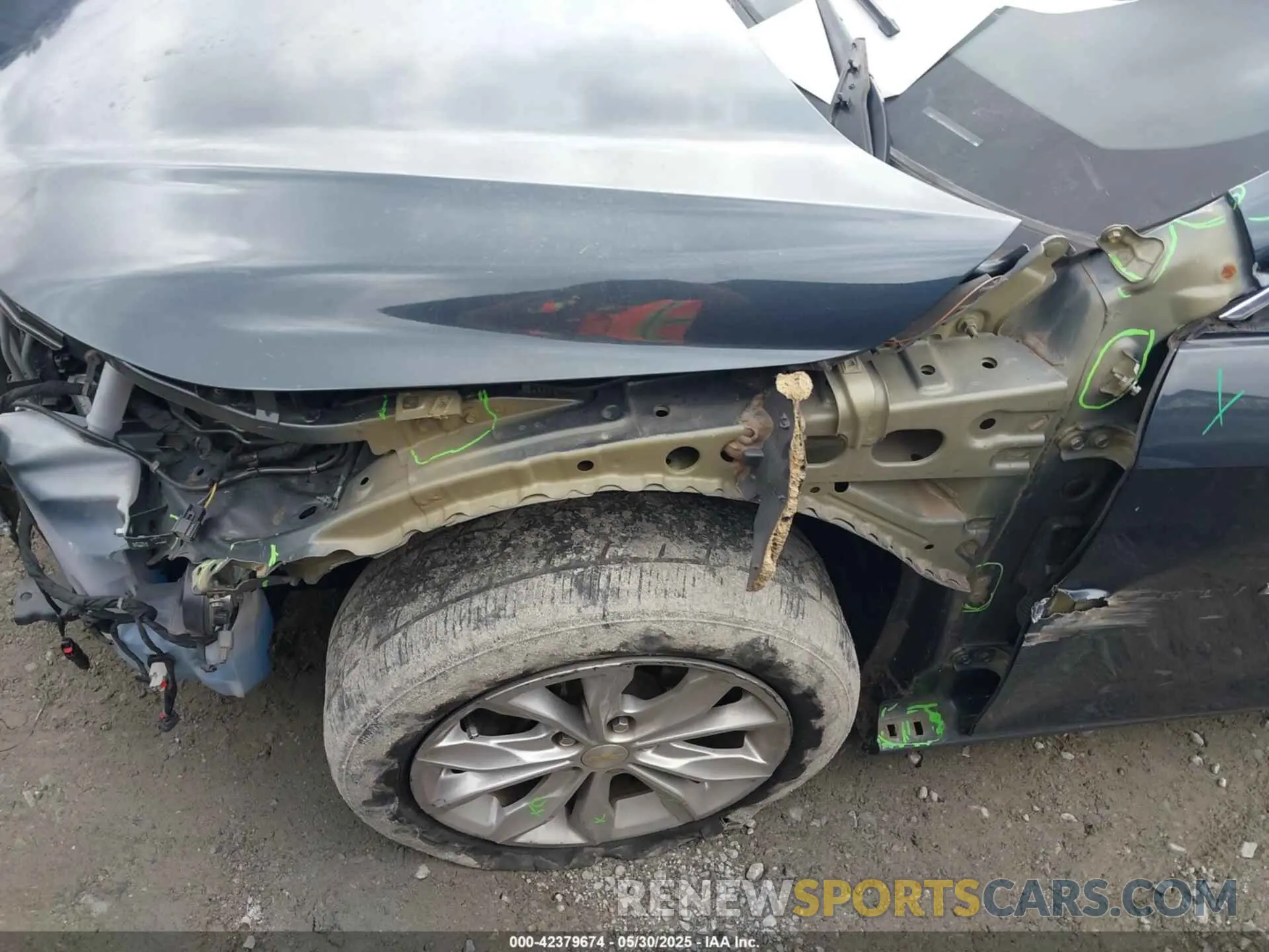17 Photograph of a damaged car 1G1ZD5ST6MF063258 CHEVROLET MALIBU 2021