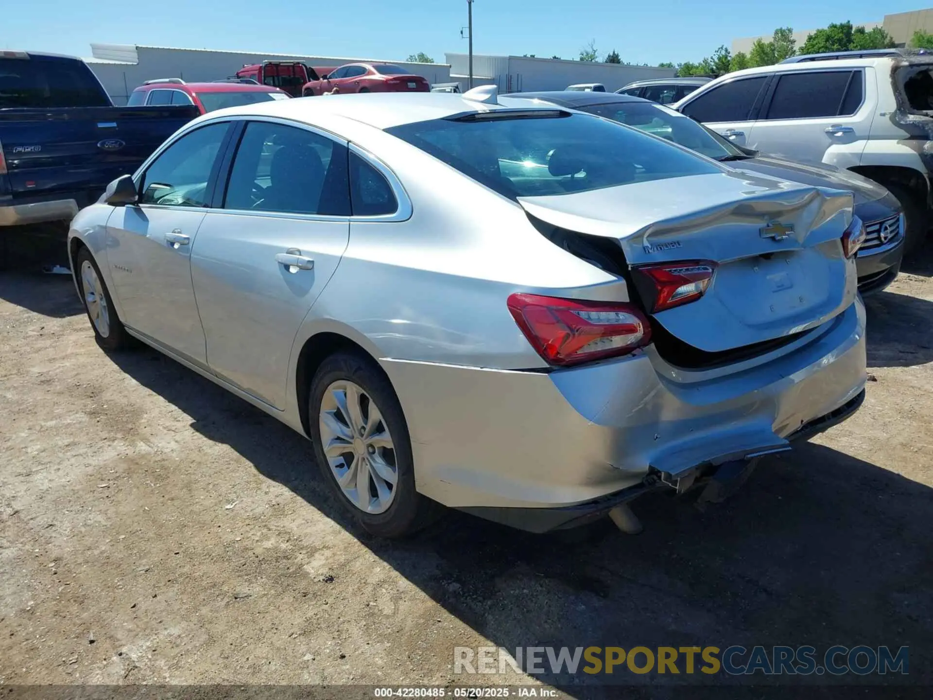 3 Photograph of a damaged car 1G1ZD5ST6MF070551 CHEVROLET MALIBU 2021