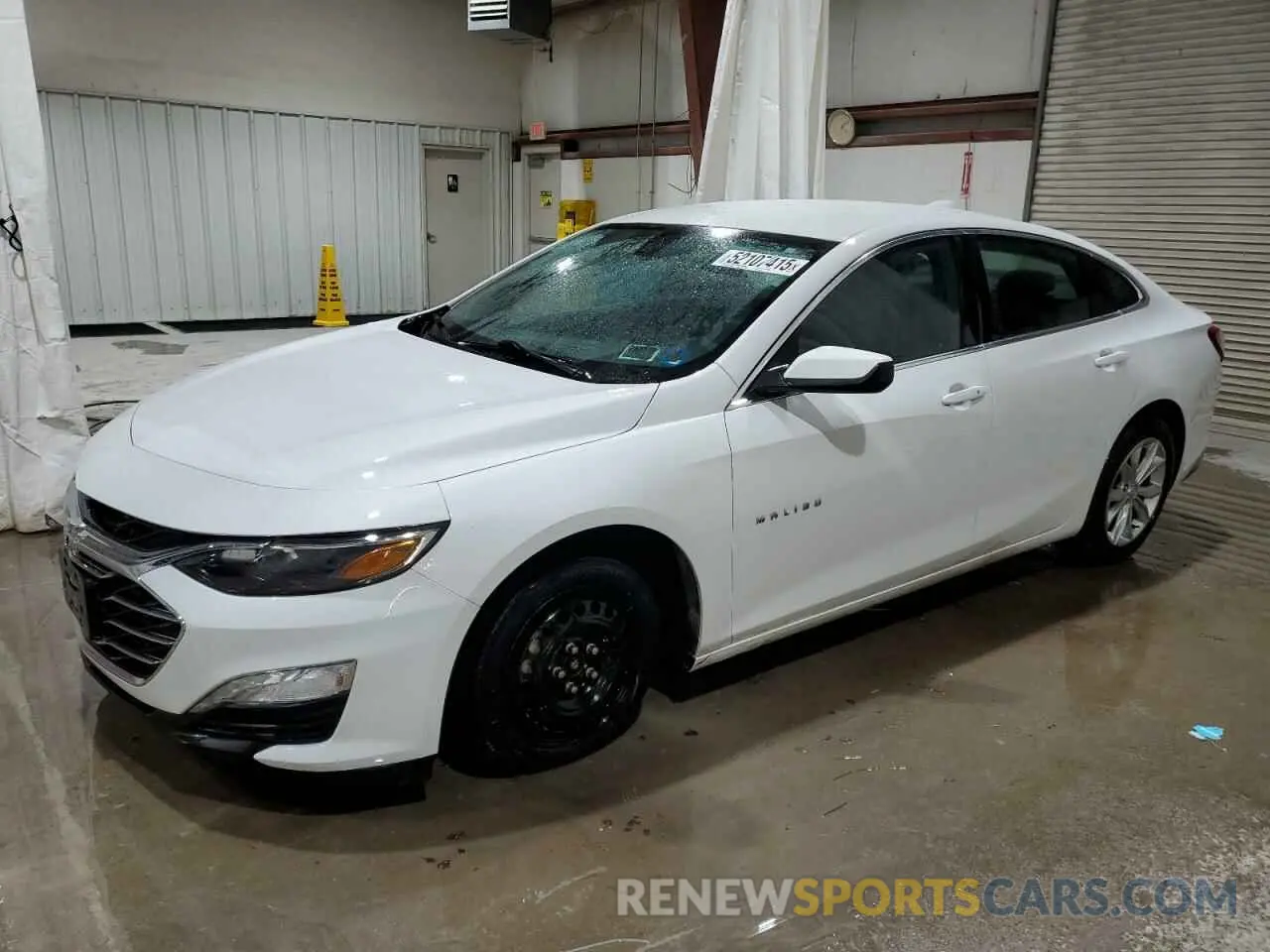 1 Photograph of a damaged car 1G1ZD5ST7MF006714 CHEVROLET MALIBU 2021