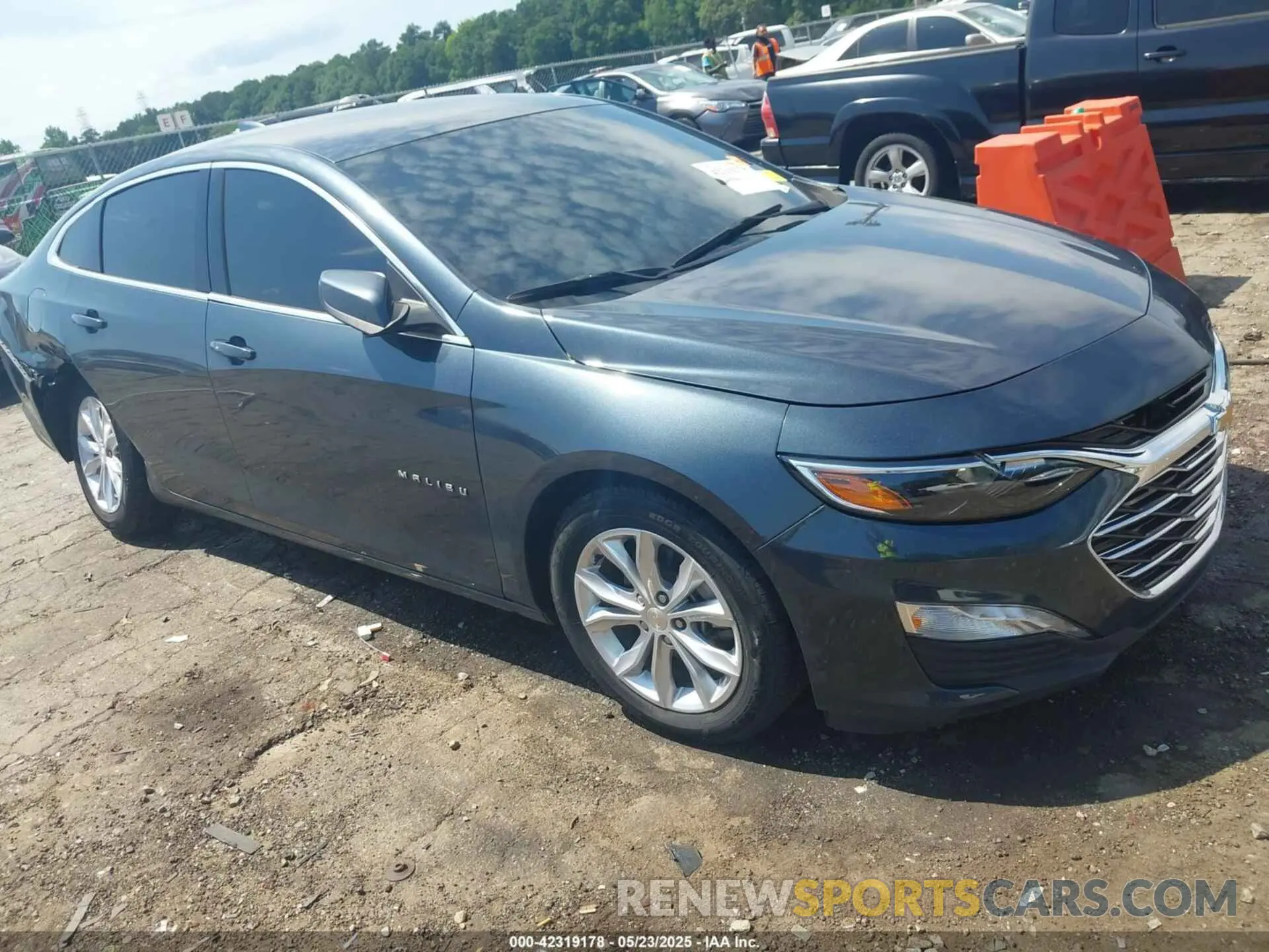 1 Photograph of a damaged car 1G1ZD5ST7MF007457 CHEVROLET MALIBU 2021