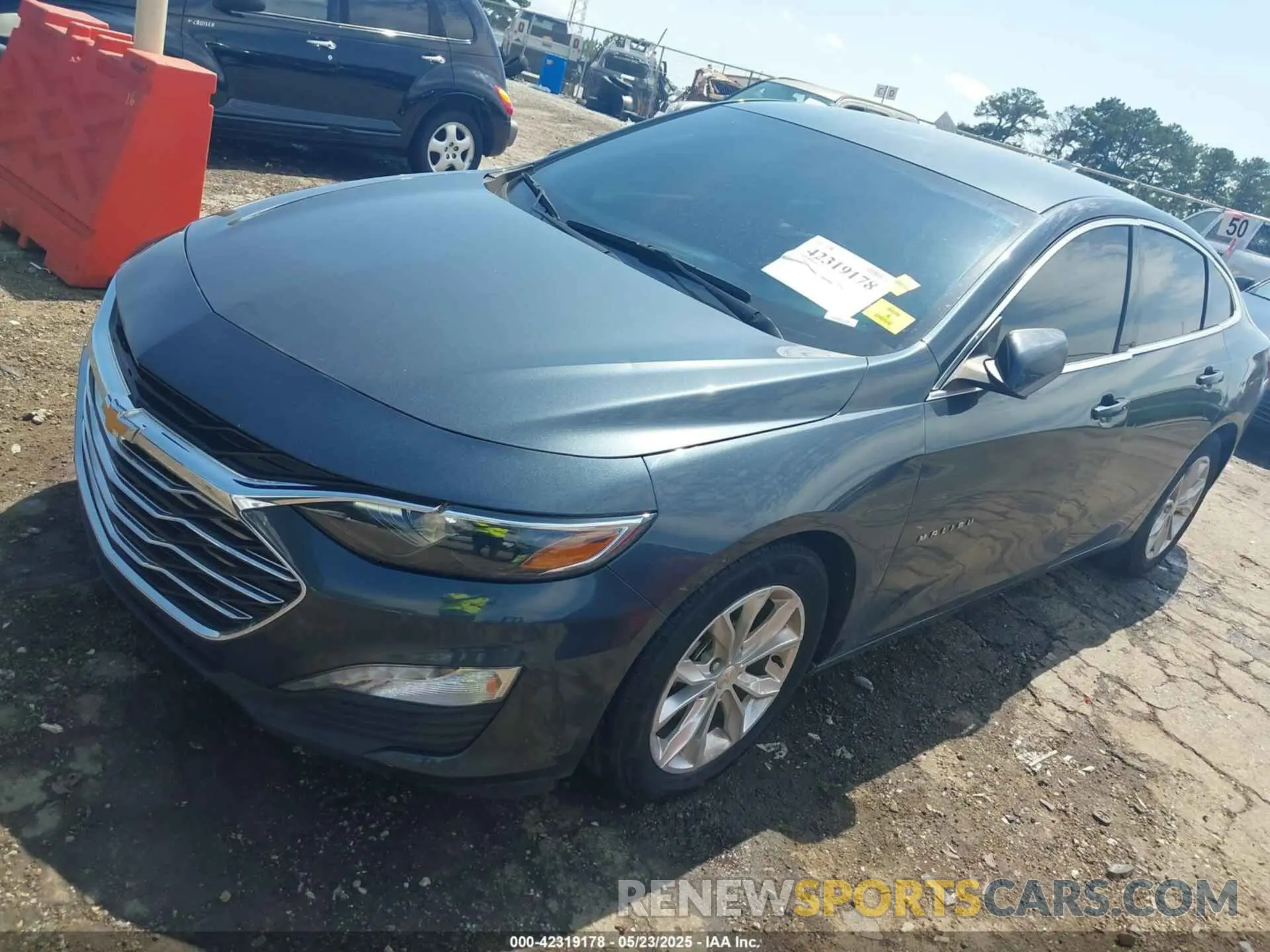 2 Photograph of a damaged car 1G1ZD5ST7MF007457 CHEVROLET MALIBU 2021