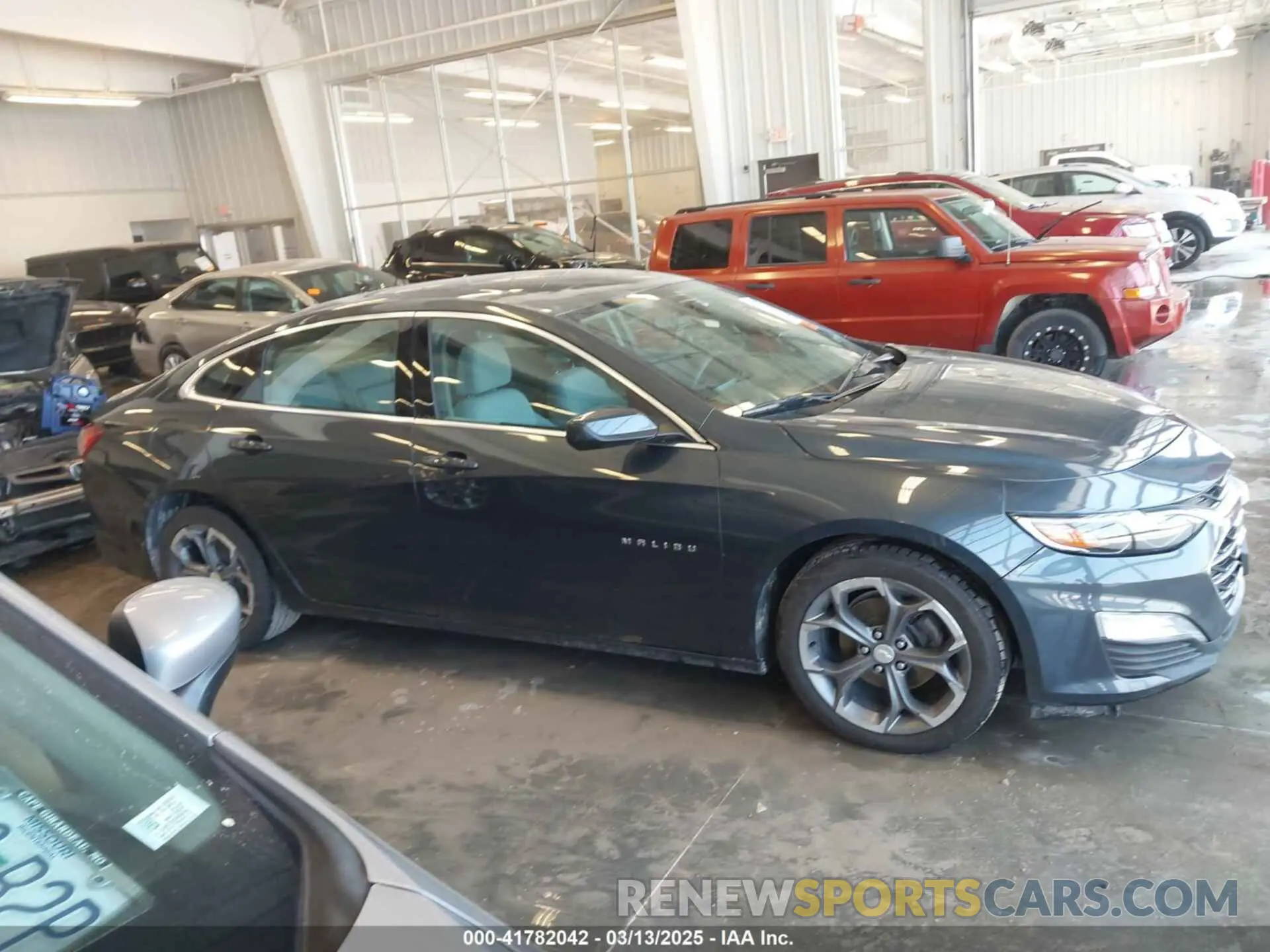 13 Photograph of a damaged car 1G1ZD5ST7MF008723 CHEVROLET MALIBU 2021