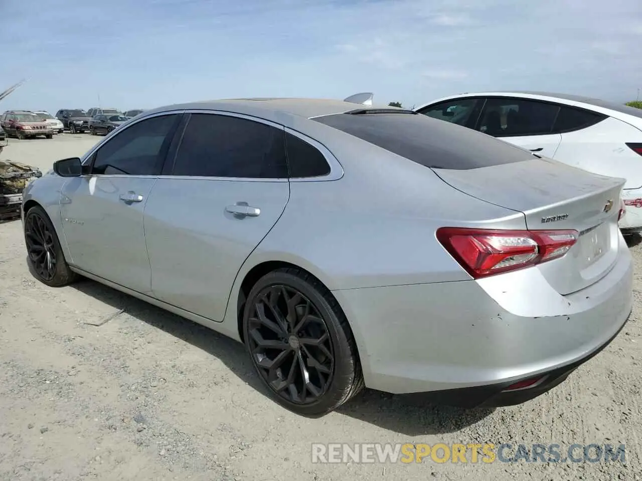 2 Photograph of a damaged car 1G1ZD5ST7MF012786 CHEVROLET MALIBU 2021