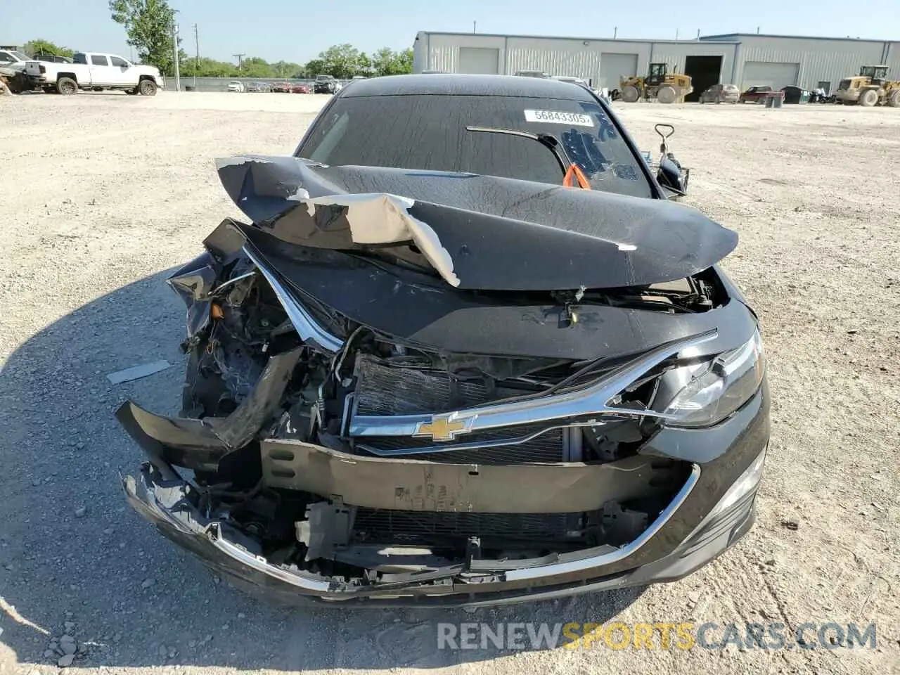 5 Photograph of a damaged car 1G1ZD5ST7MF016904 CHEVROLET MALIBU 2021