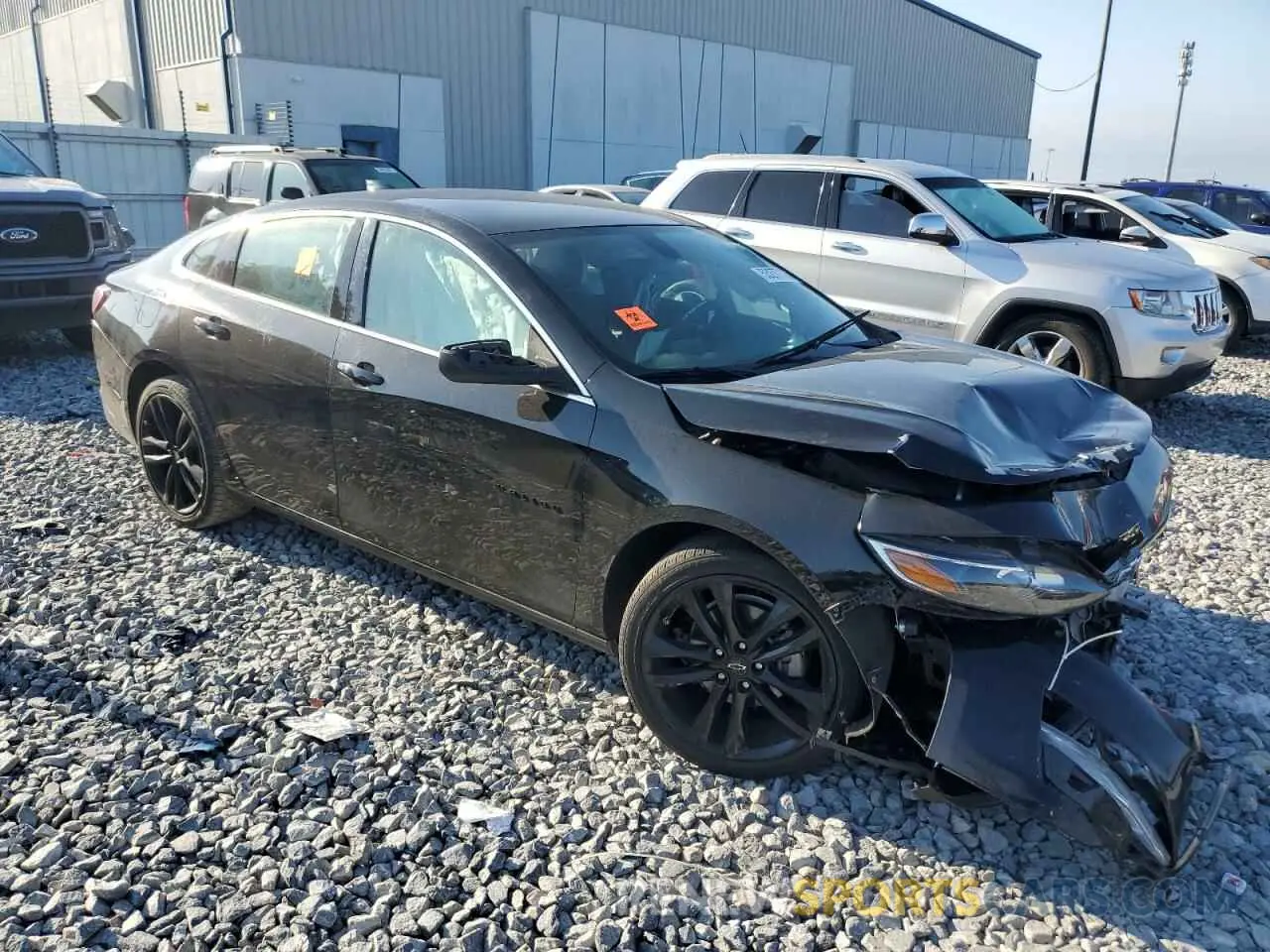 4 Photograph of a damaged car 1G1ZD5ST7MF019351 CHEVROLET MALIBU 2021