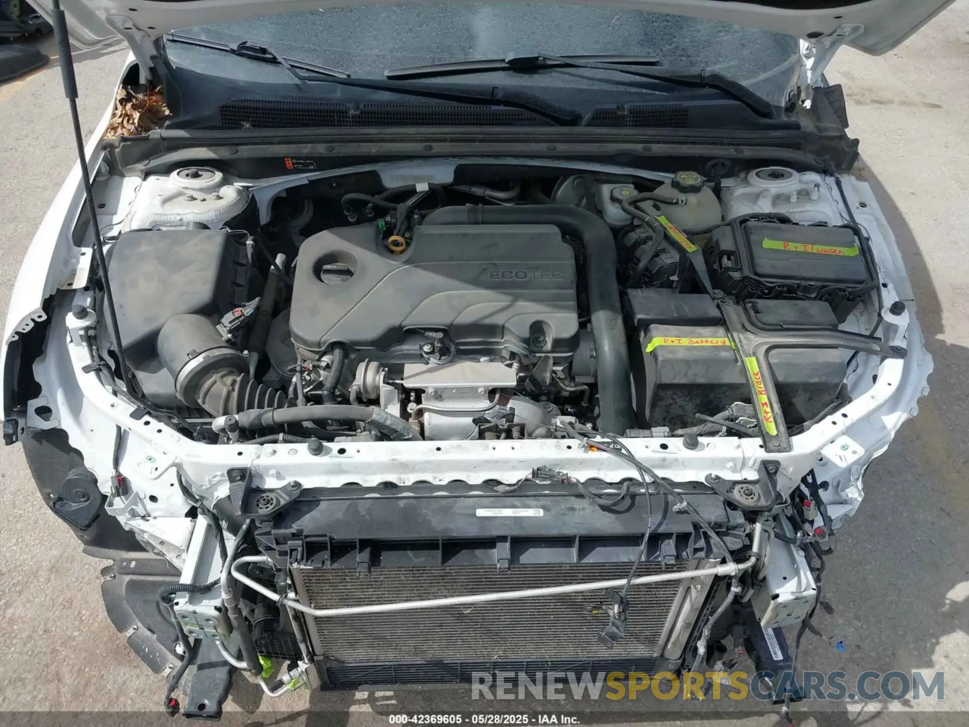 10 Photograph of a damaged car 1G1ZD5ST7MF026137 CHEVROLET MALIBU 2021
