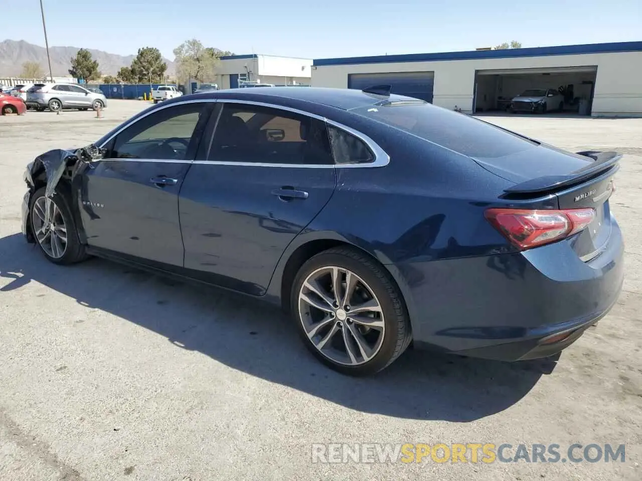 2 Photograph of a damaged car 1G1ZD5ST7MF028387 CHEVROLET MALIBU 2021