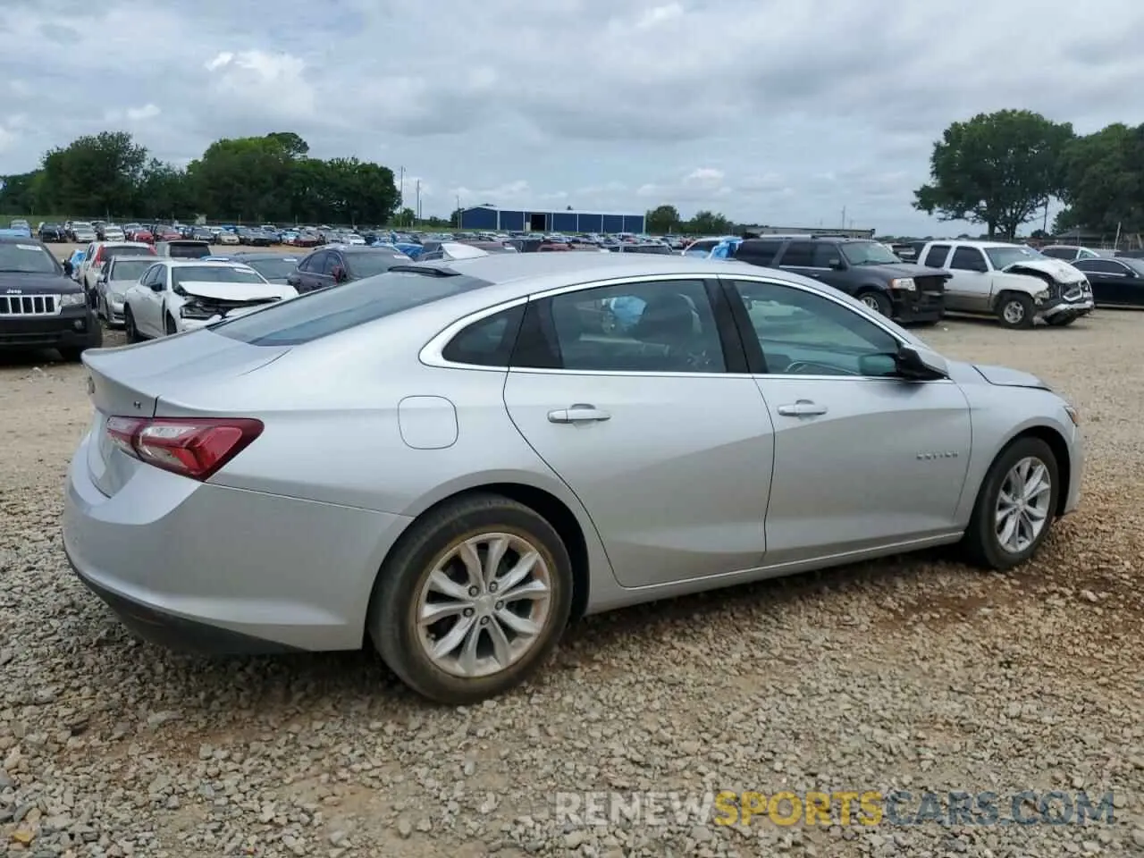 3 Photograph of a damaged car 1G1ZD5ST7MF028938 CHEVROLET MALIBU 2021