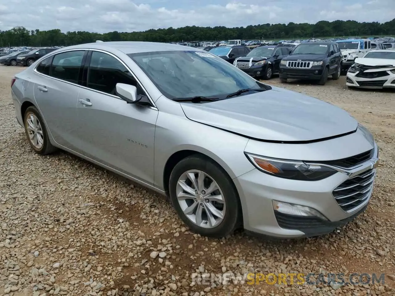 4 Photograph of a damaged car 1G1ZD5ST7MF028938 CHEVROLET MALIBU 2021