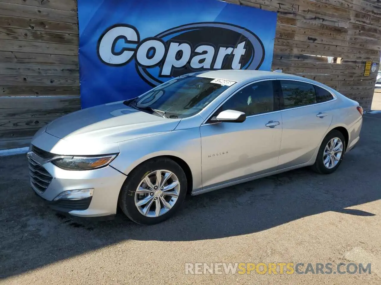 1 Photograph of a damaged car 1G1ZD5ST7MF029359 CHEVROLET MALIBU 2021