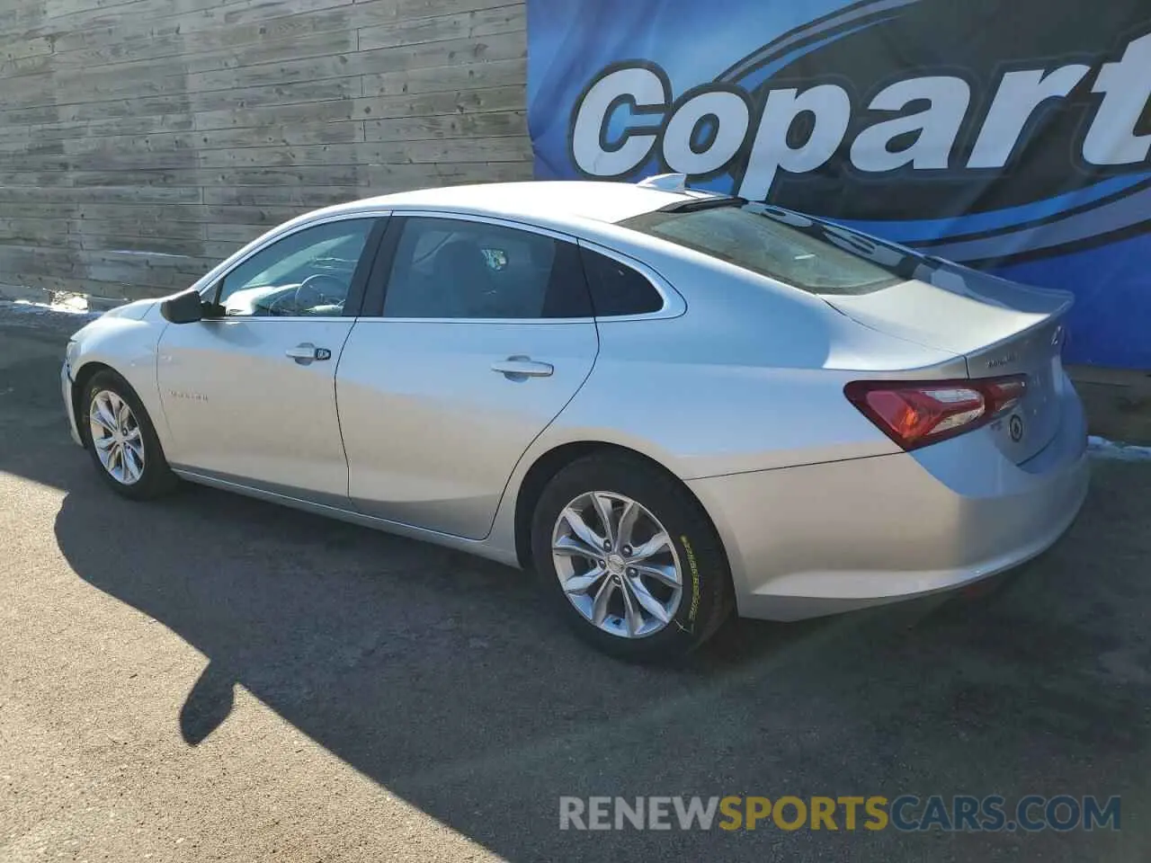 2 Photograph of a damaged car 1G1ZD5ST7MF029359 CHEVROLET MALIBU 2021