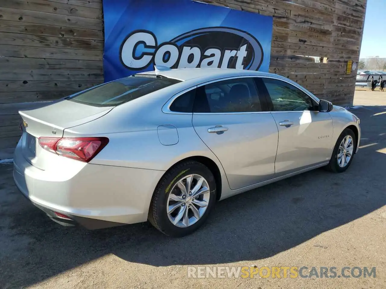 3 Photograph of a damaged car 1G1ZD5ST7MF029359 CHEVROLET MALIBU 2021