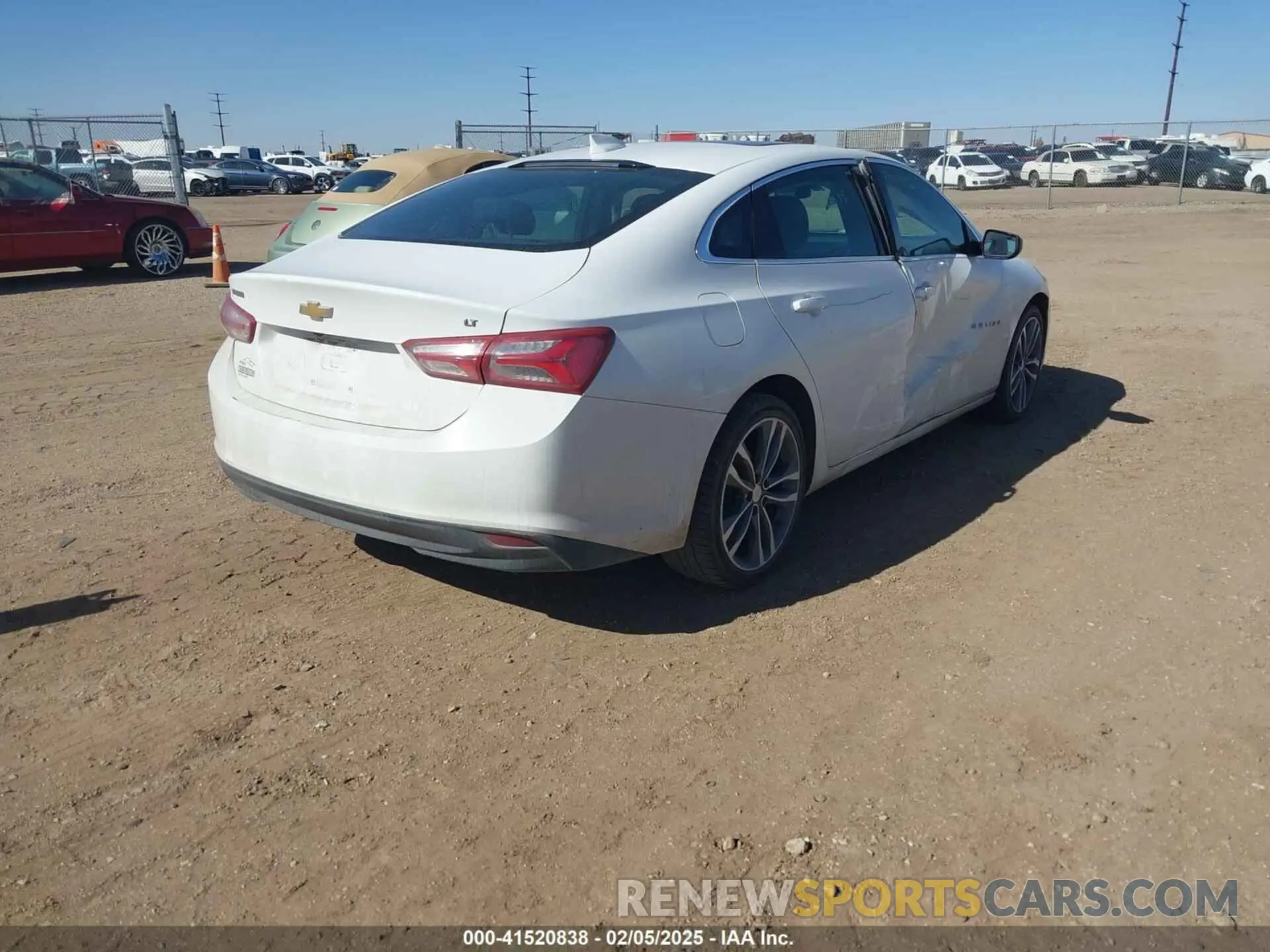 4 Photograph of a damaged car 1G1ZD5ST7MF029491 CHEVROLET MALIBU 2021