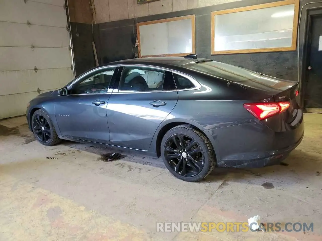 2 Photograph of a damaged car 1G1ZD5ST7MF034898 CHEVROLET MALIBU 2021