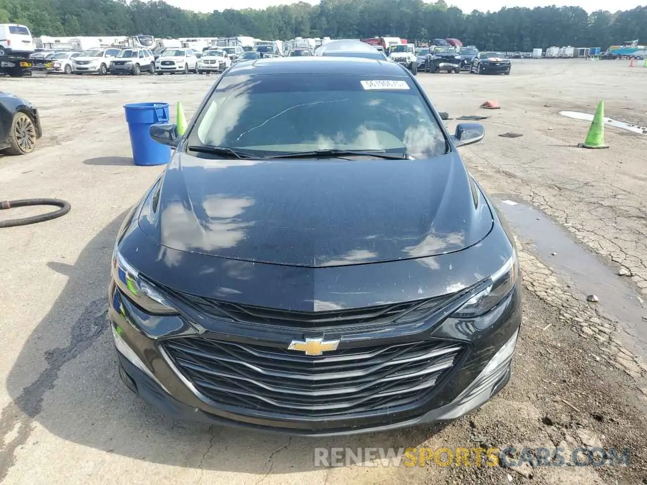 5 Photograph of a damaged car 1G1ZD5ST7MF037316 CHEVROLET MALIBU 2021